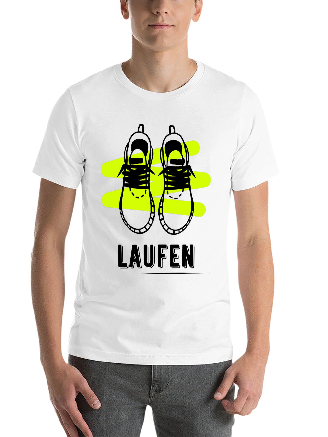 Black Laufen Black Graphic Tee - Running Shoes view 14