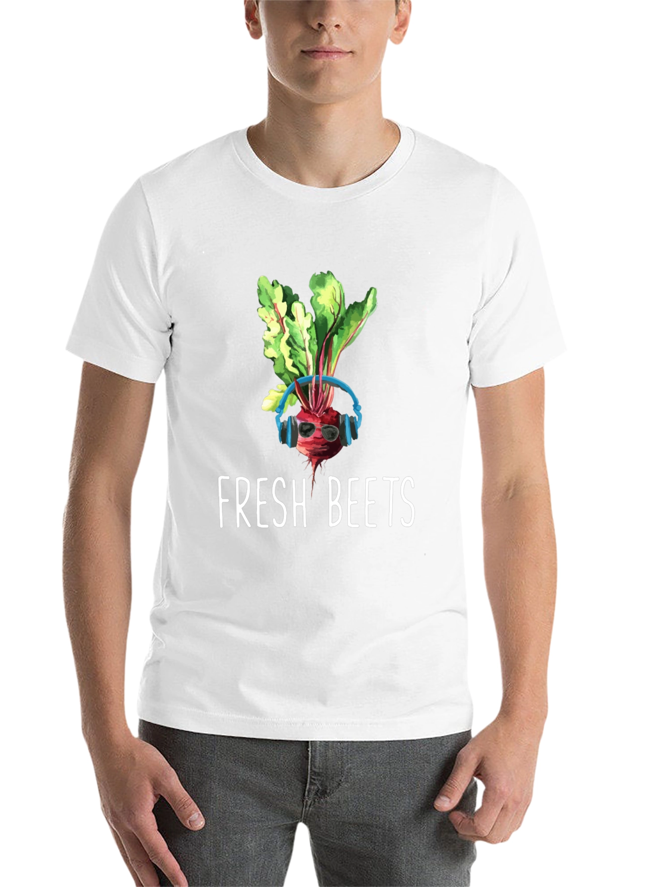 Fresh Beets Graphic Tee - Cool Beetroot Design - 14