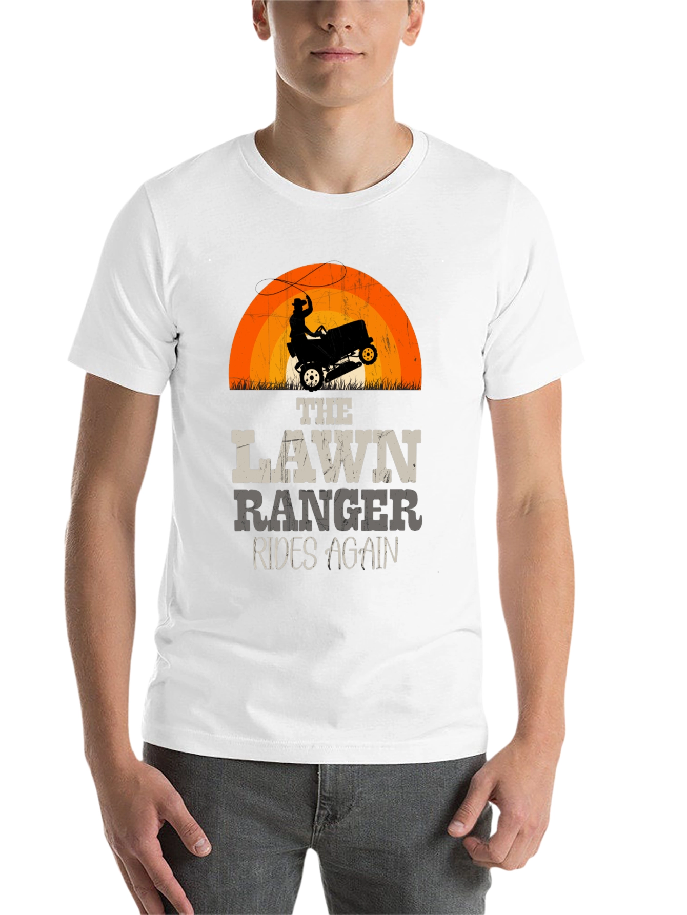 Lawn Ranger Rides Again Graphic T-Shirt - 14