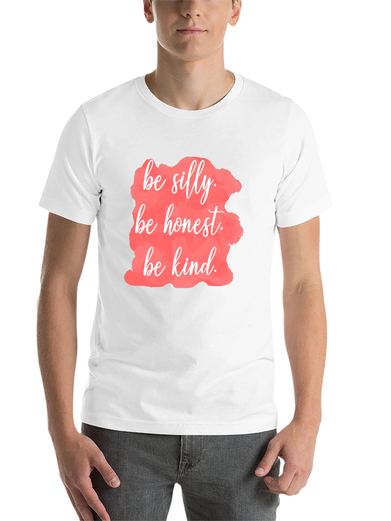 Black Be Silly, Honest, Kind T-Shirt view 14