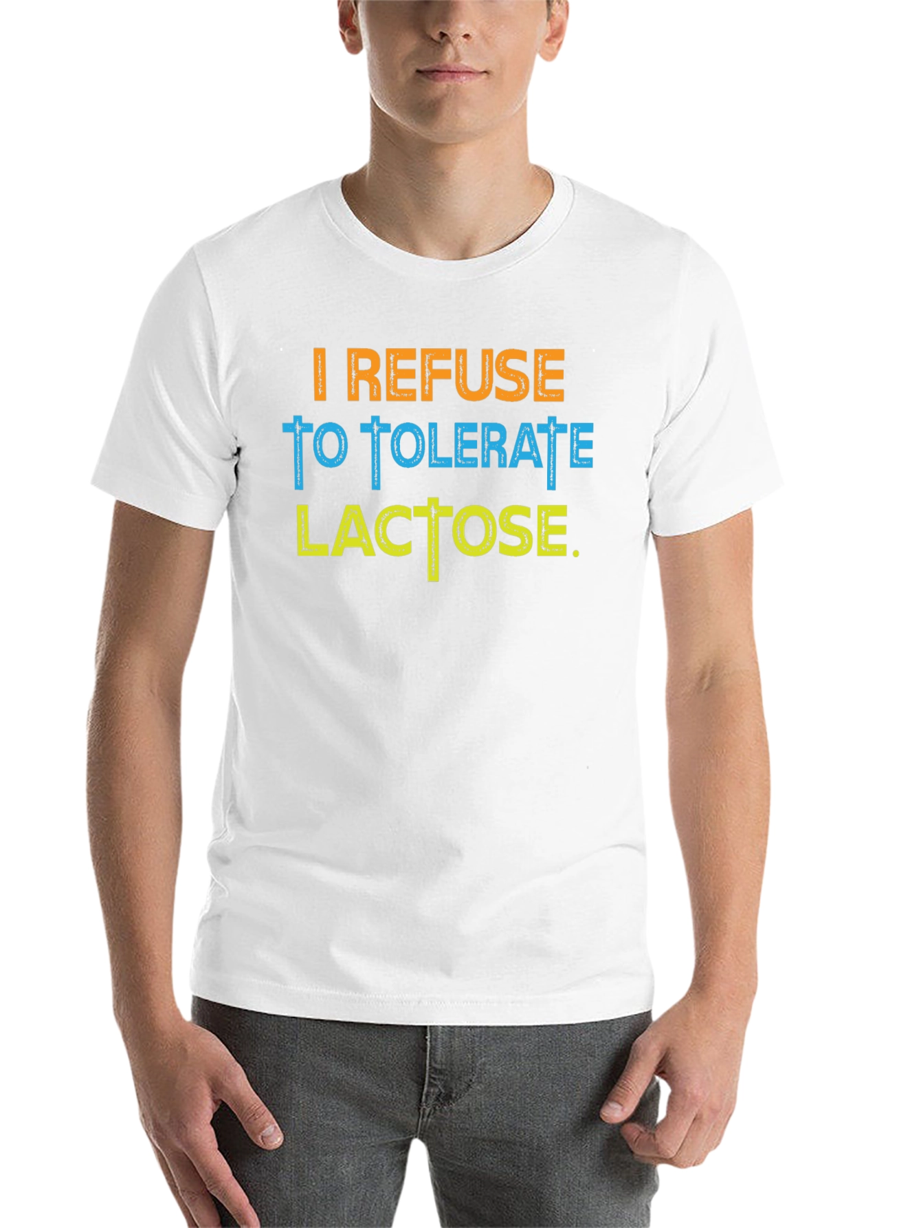 I Refuse To Tolerate Lactose Graphic Tee - 14