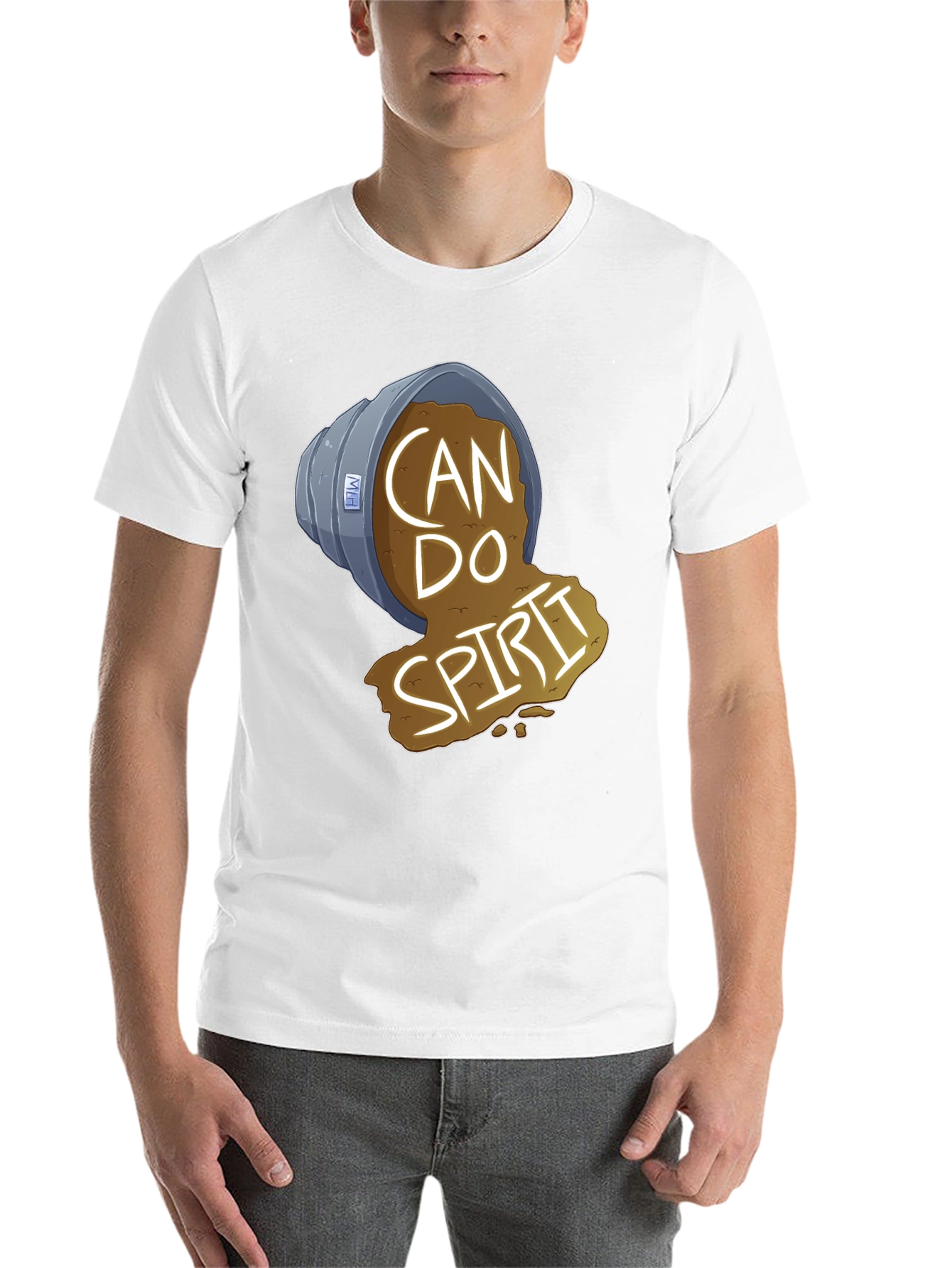 Black Can Do Spirit T-Shirt view 14