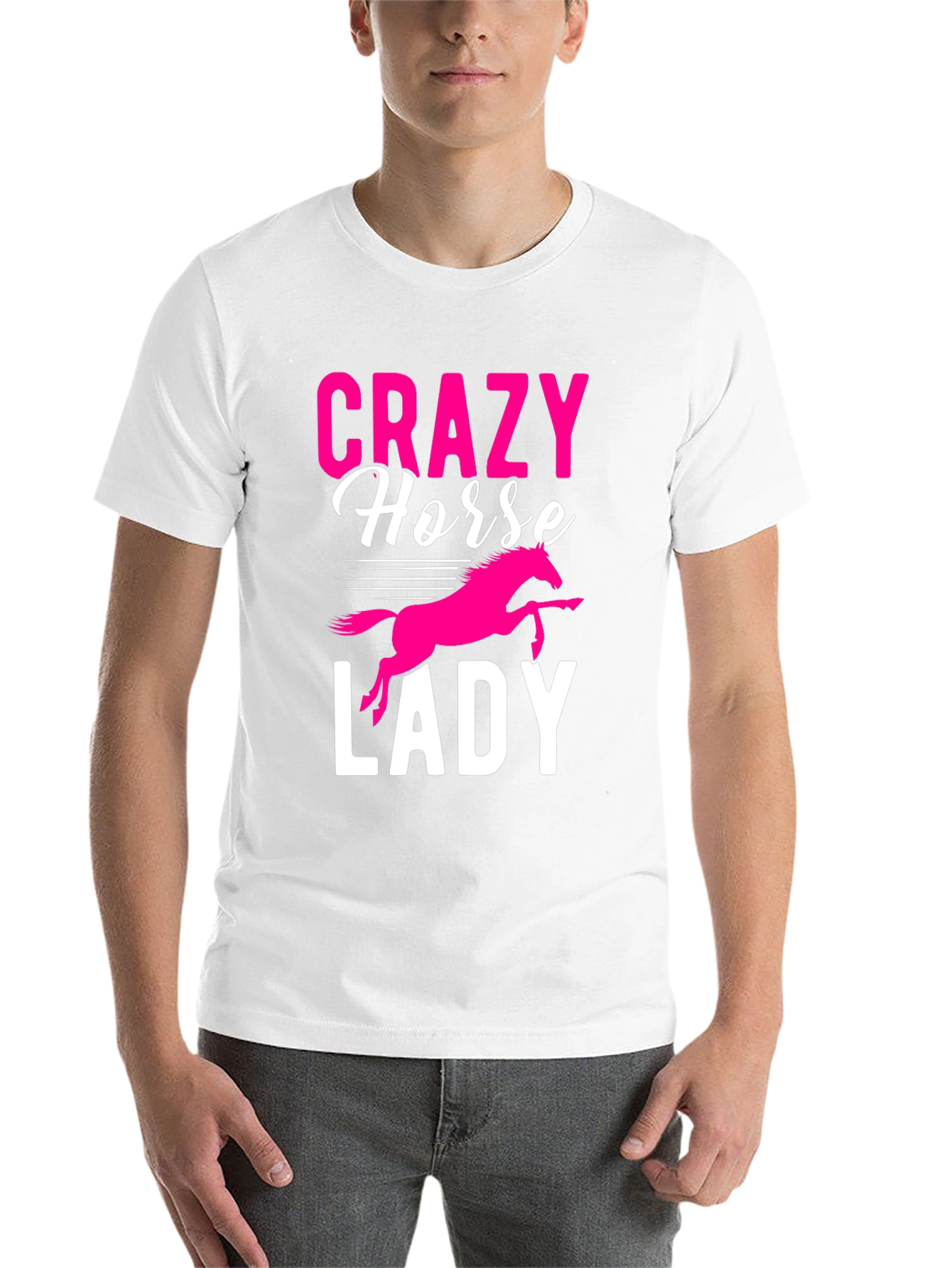 Crazy Horse Lady T-Shirt - Equestrian Apparel - 14