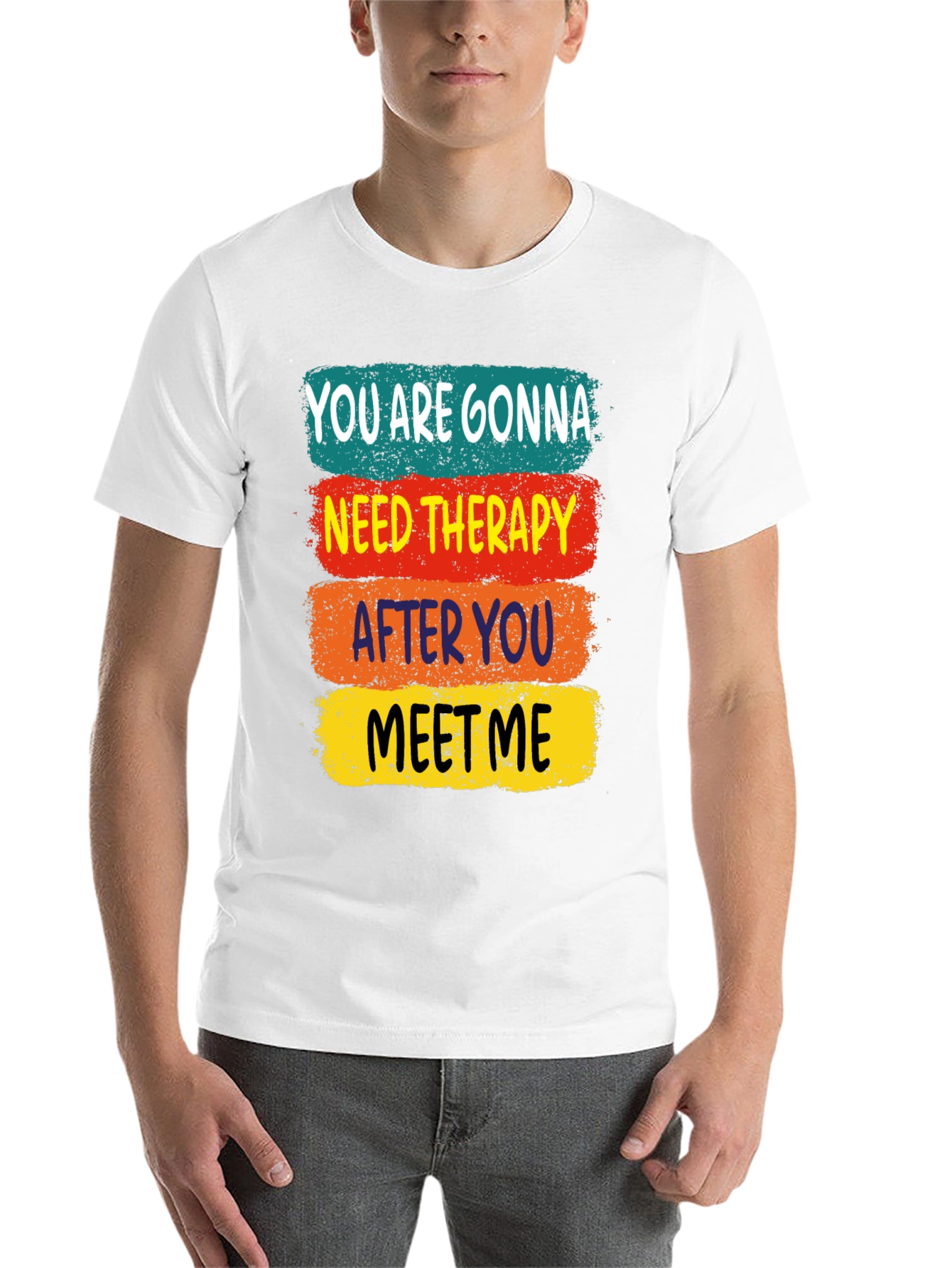 Black Need Therapy T-Shirt view 14