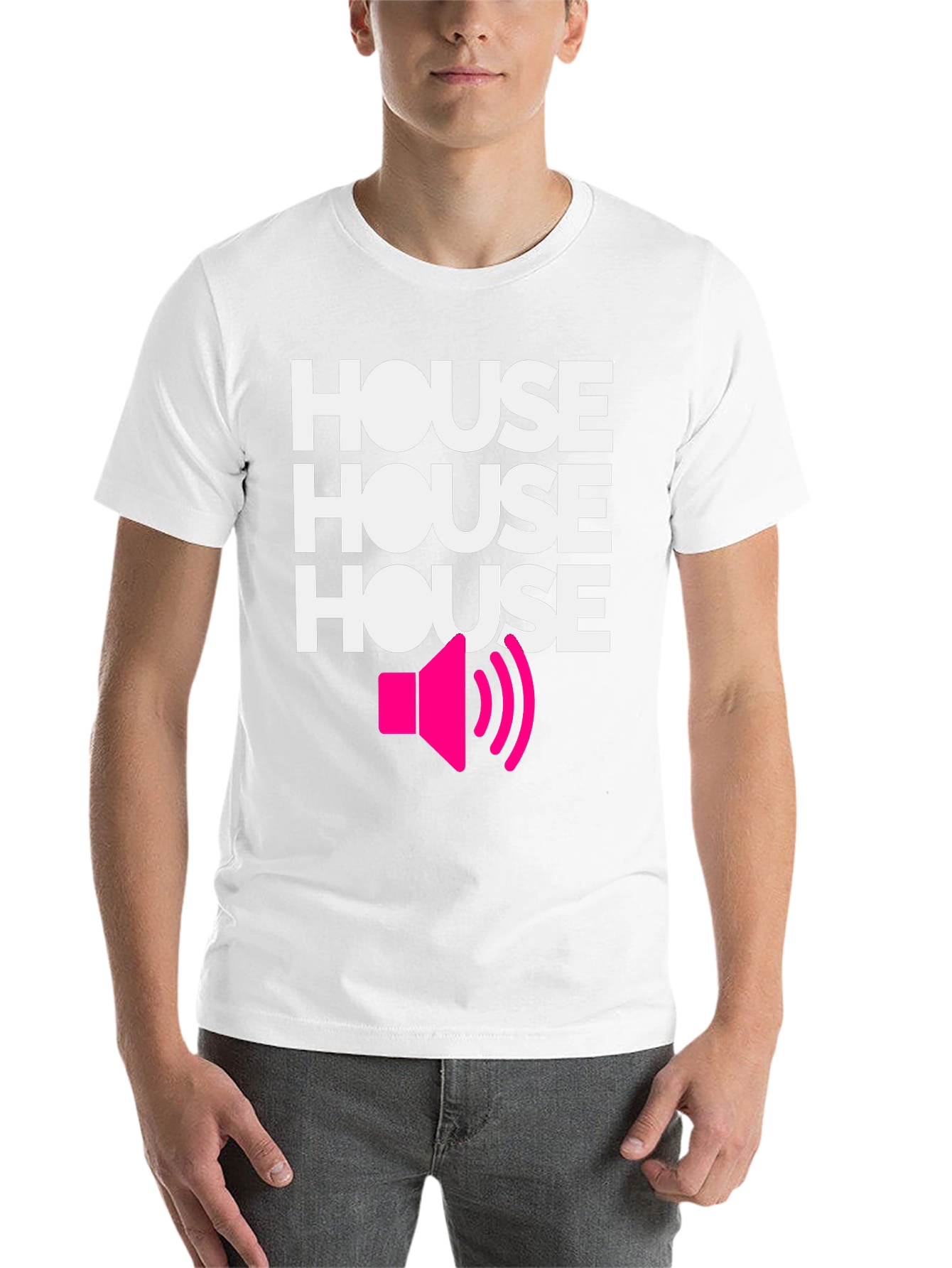 Black House Music Graphic Tee - Black Cotton view 14