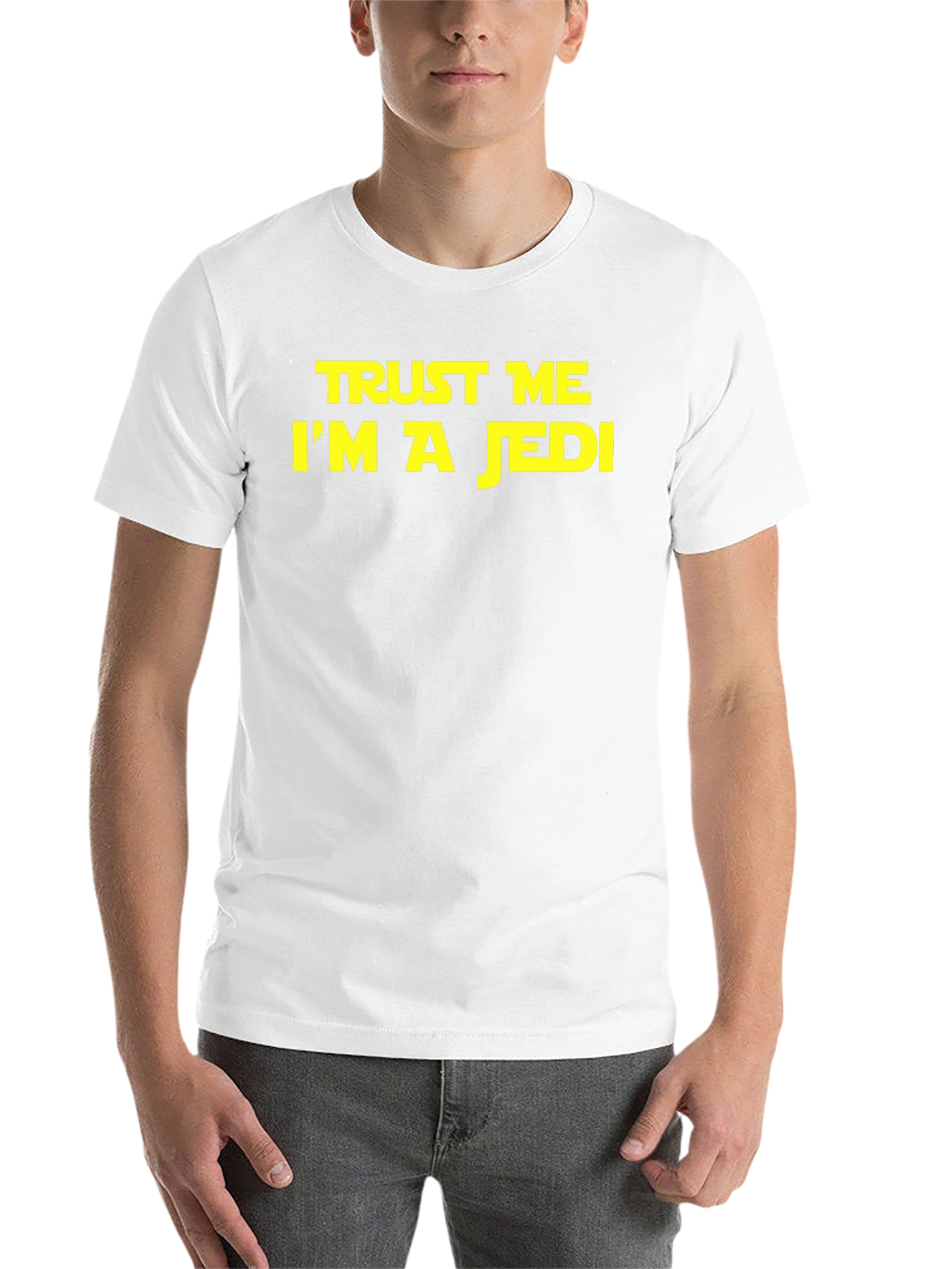 Black Trust Me I'm A Jedi T-Shirt - Black view 14