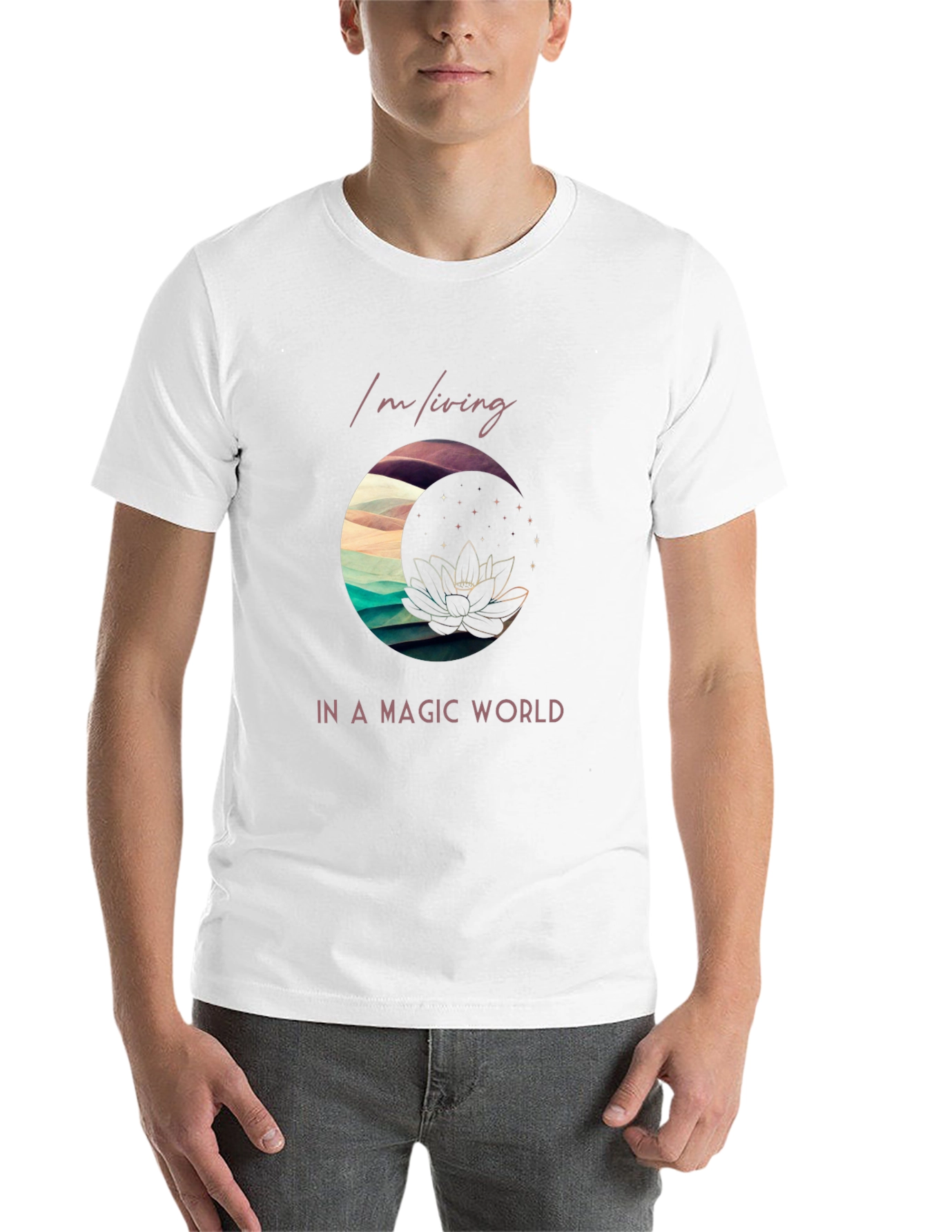 Black Magic World Graphic Tee - Unique Design, Comfy Fit view 14