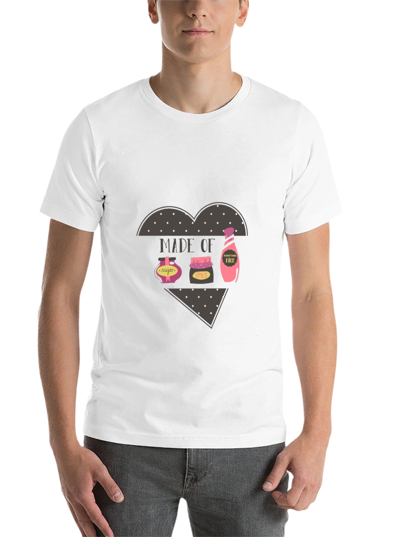 Black Made of Sugar, Spice, & Everything Nice T-Shirt view 14