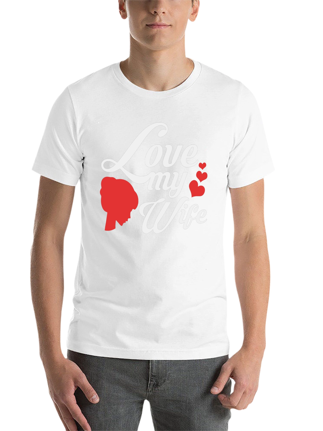 Black Love My Wife Graphic Tee view 14