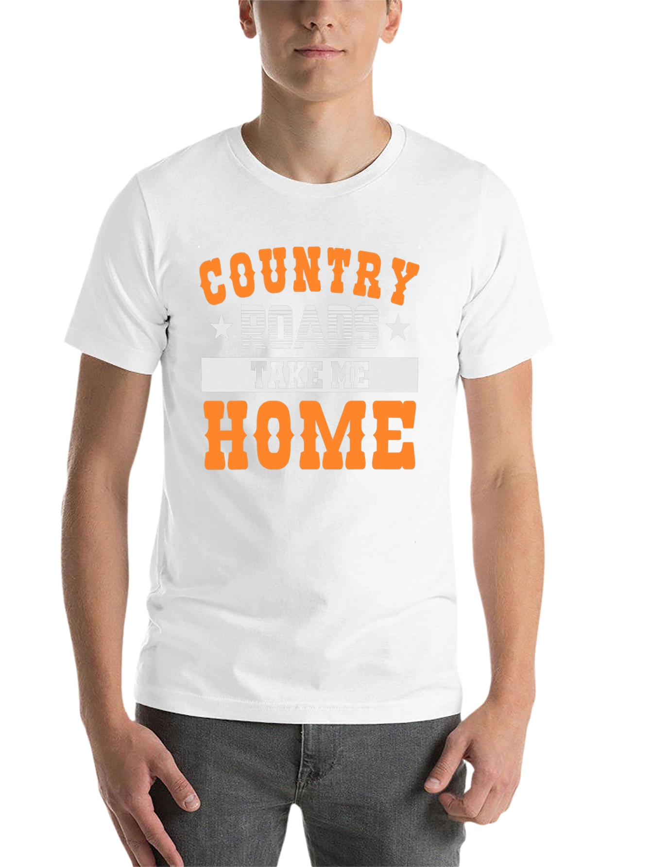 Black Country Roads Take Me Home T-Shirt view 14