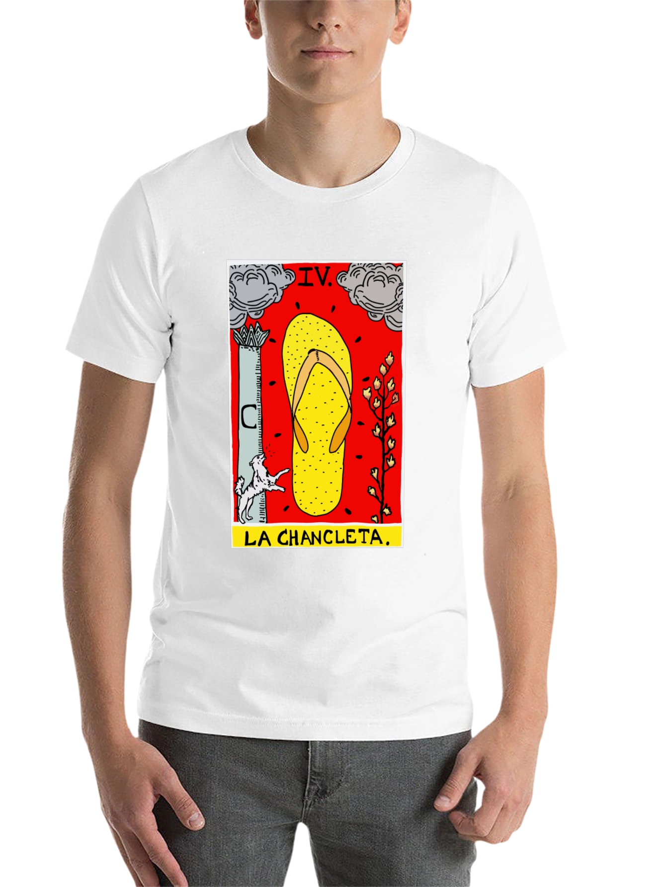 Black La Chanclata Graphic Tee view 14