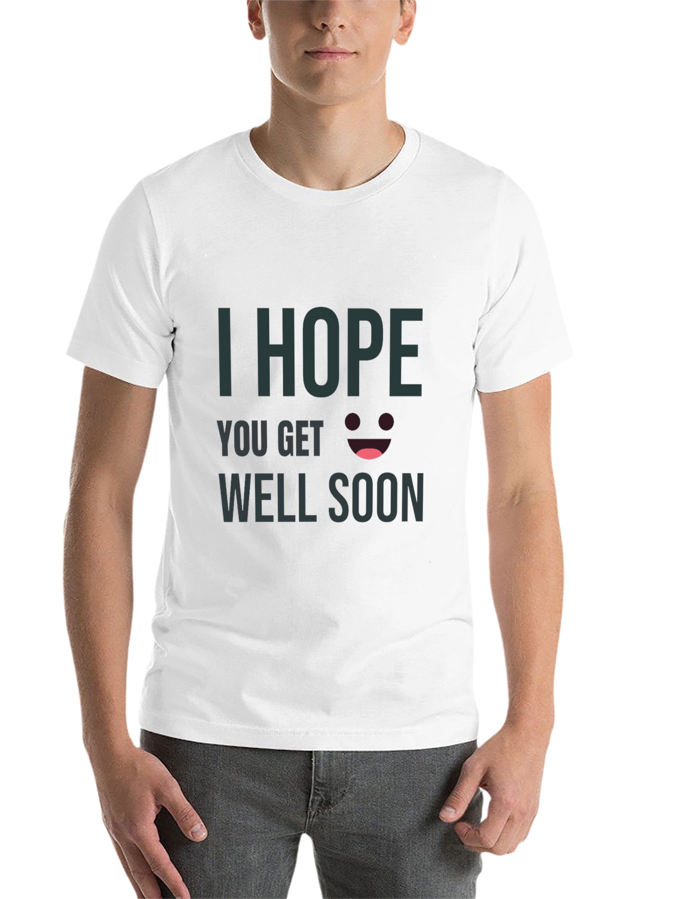 Black I Hope You Get Well Soon Black T-Shirt view 14