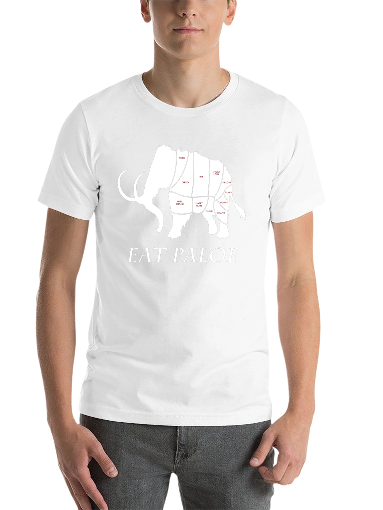 Eat Paloe Mammoth T-Shirt - Black - 14