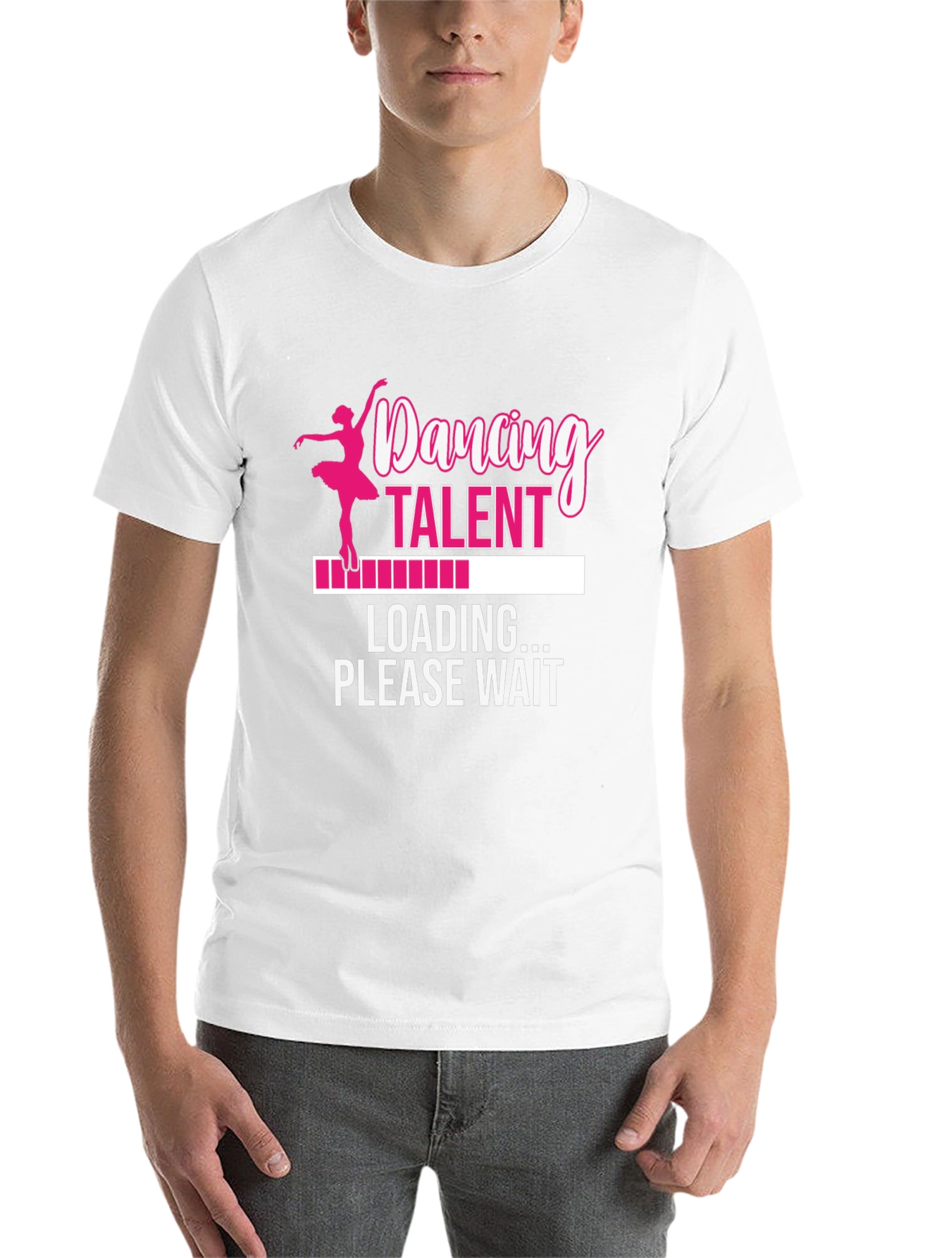 Black Dancing Talent Loading T-Shirt view 14