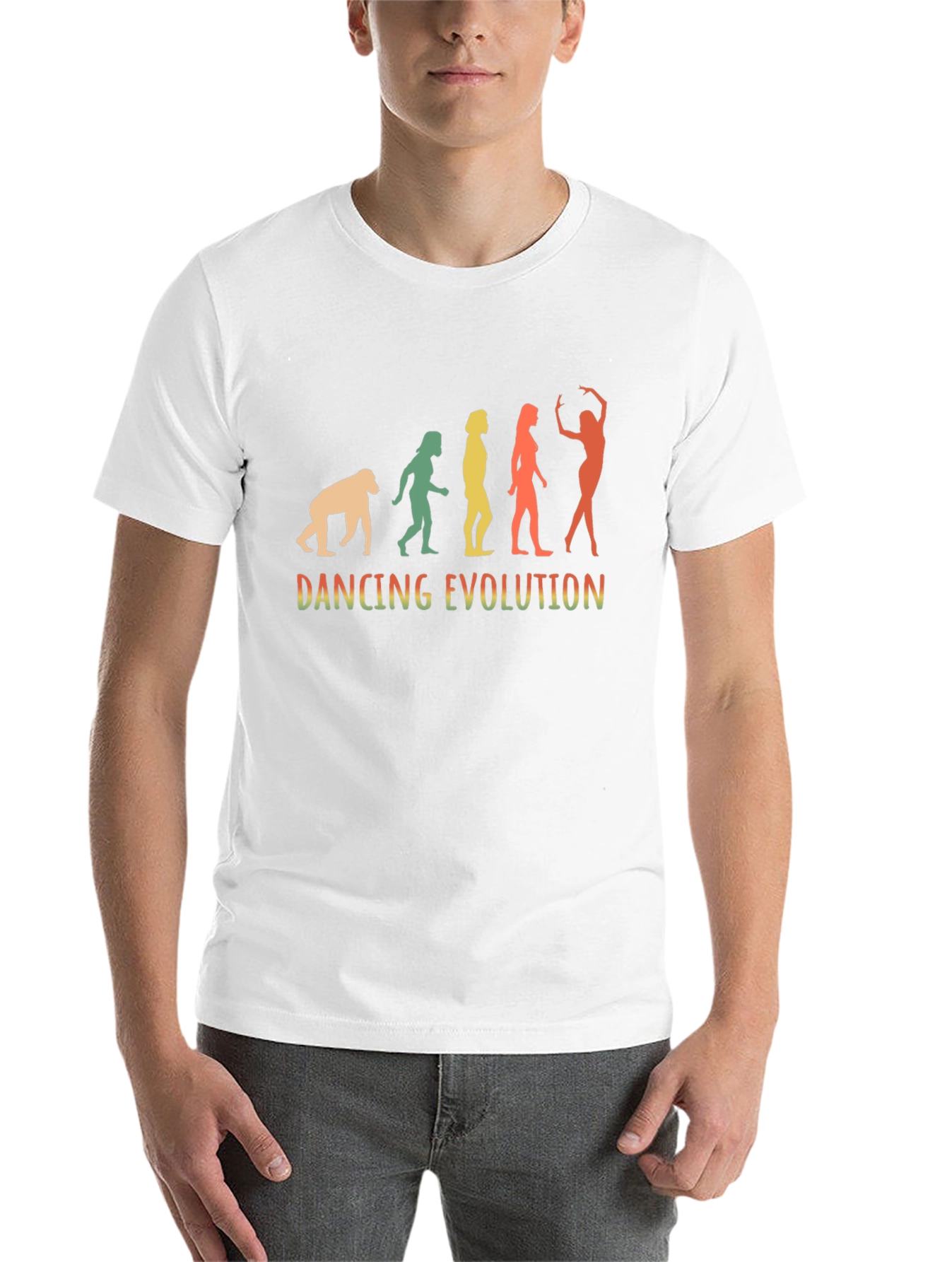 Black Dancing Evolution Graphic Tee - Unisex view 14