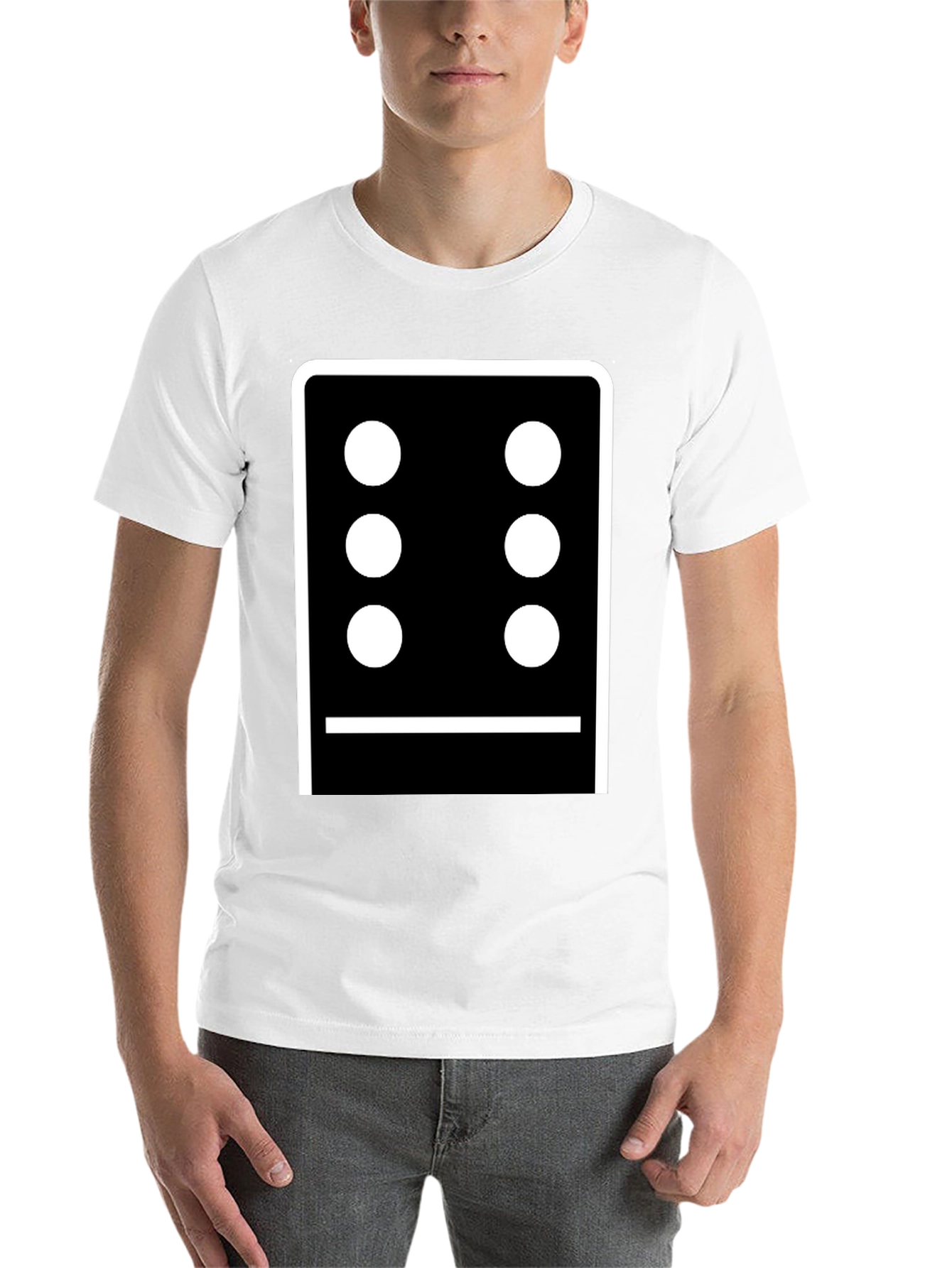 Black Dice Six Graphic Tee - Black Cotton Casual view 14