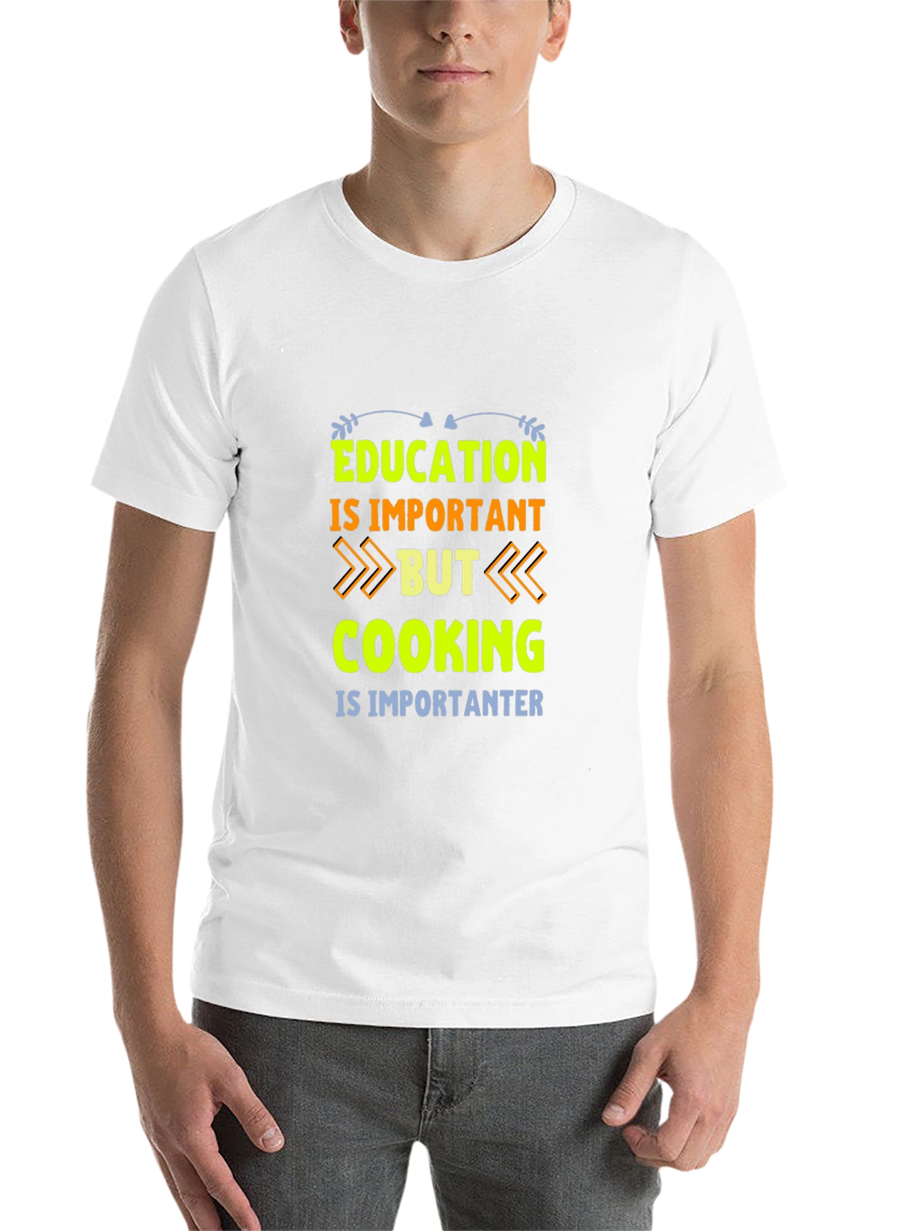 Black Education Cooking Important T-Shirt view 14
