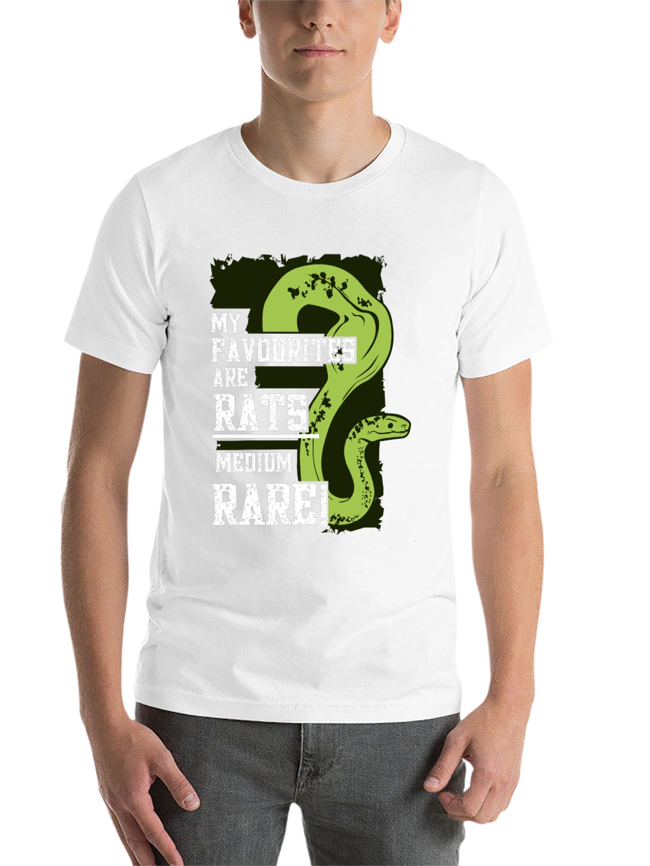 Black Rats Medium Rare Snake T-Shirt view 14