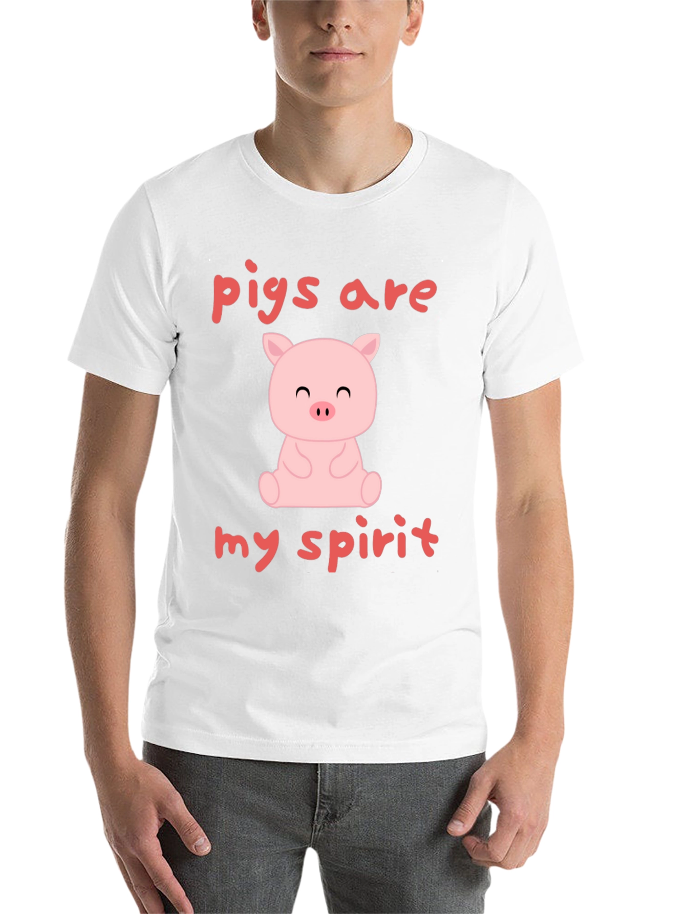 Black Pigs Are My Spirit T-Shirt - Cute Animal Lover Tee view 14