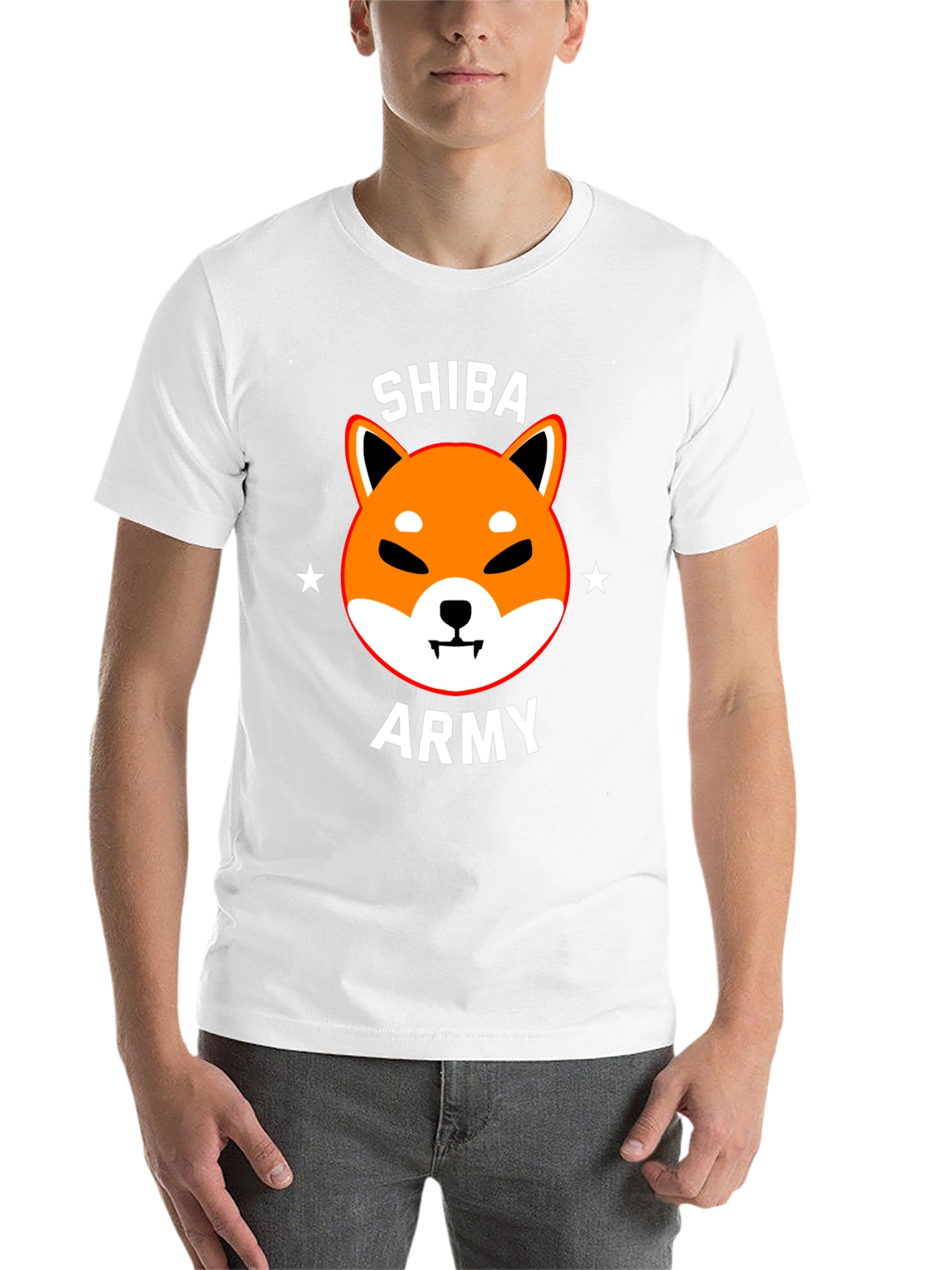 Black Shiba Army T-Shirt - Crypto Doge Meme Tee view 14