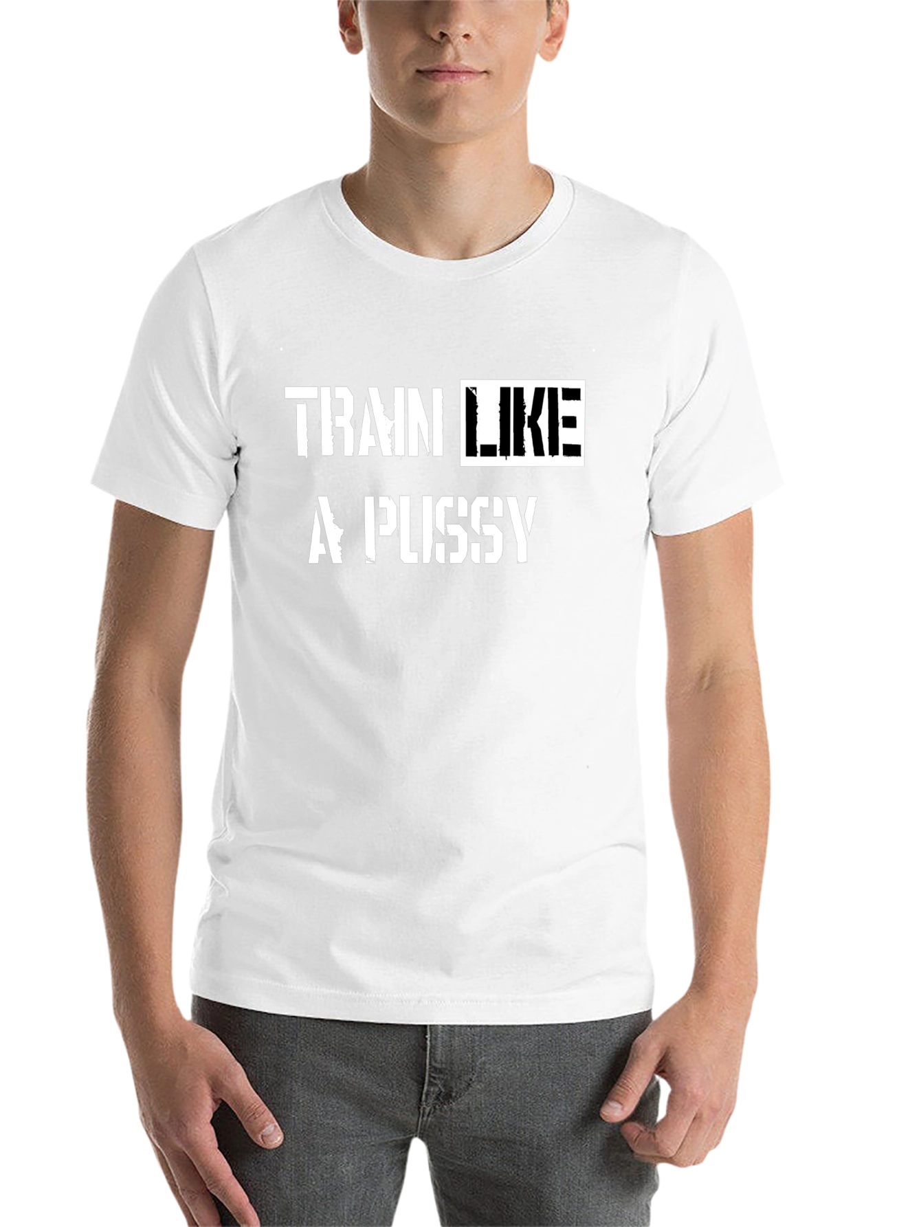 Black Train Like a P*ssy Graphic Tee - Bold Statement Shirt view 14