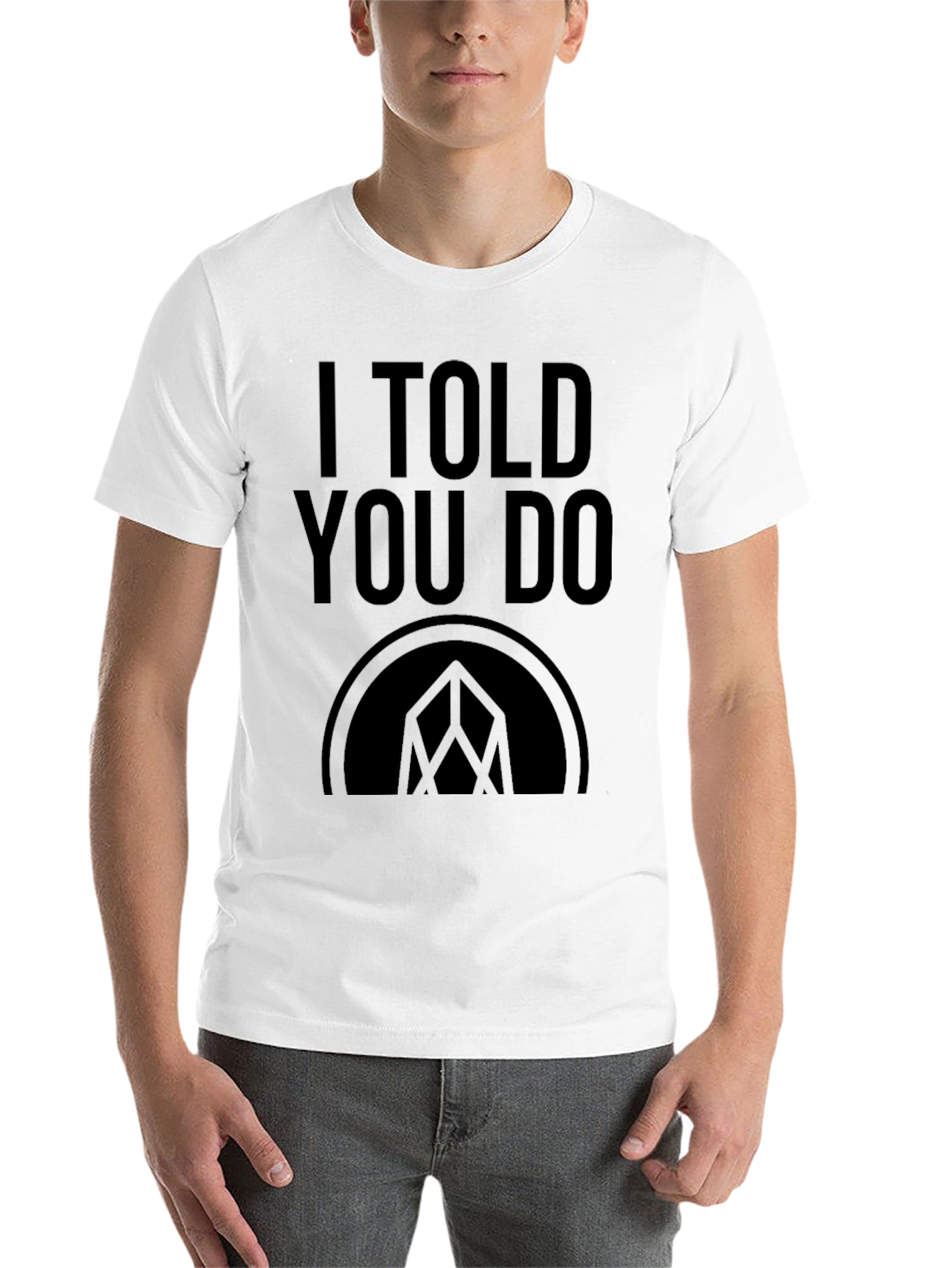 Black I Told You Do Graphic T-Shirt - Black view 14