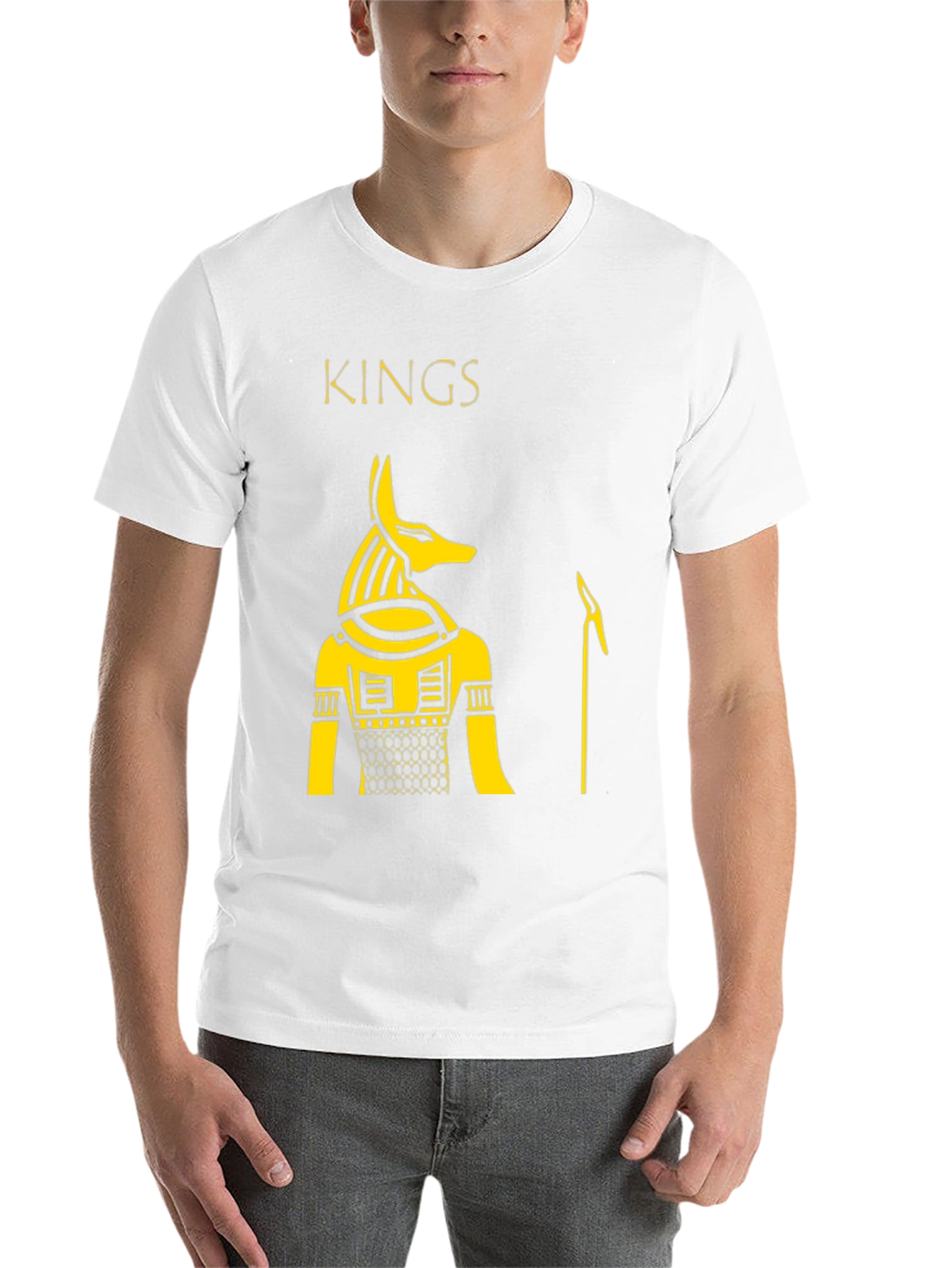 Black Kings Anubis Graphic Tee - Black Cotton T-Shirt view 14