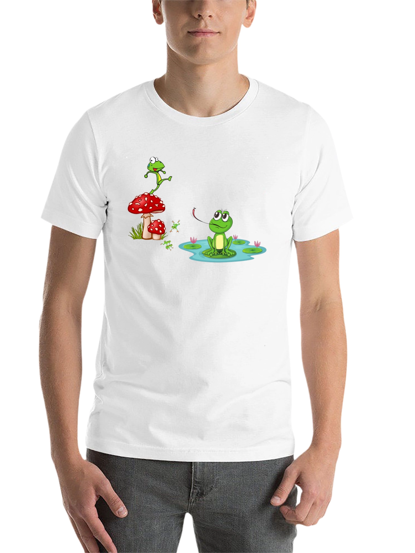 Black Frog Pond Graphic T-Shirt view 14