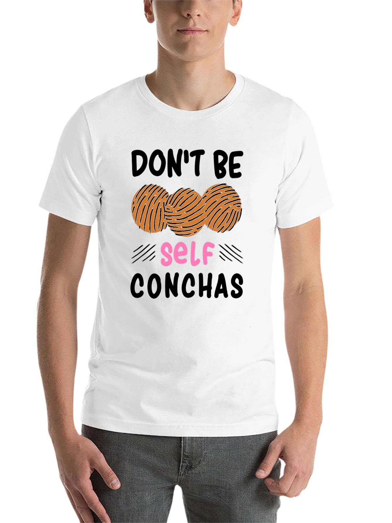 Black Don't Be Self Conchas Graphic Tee view 14