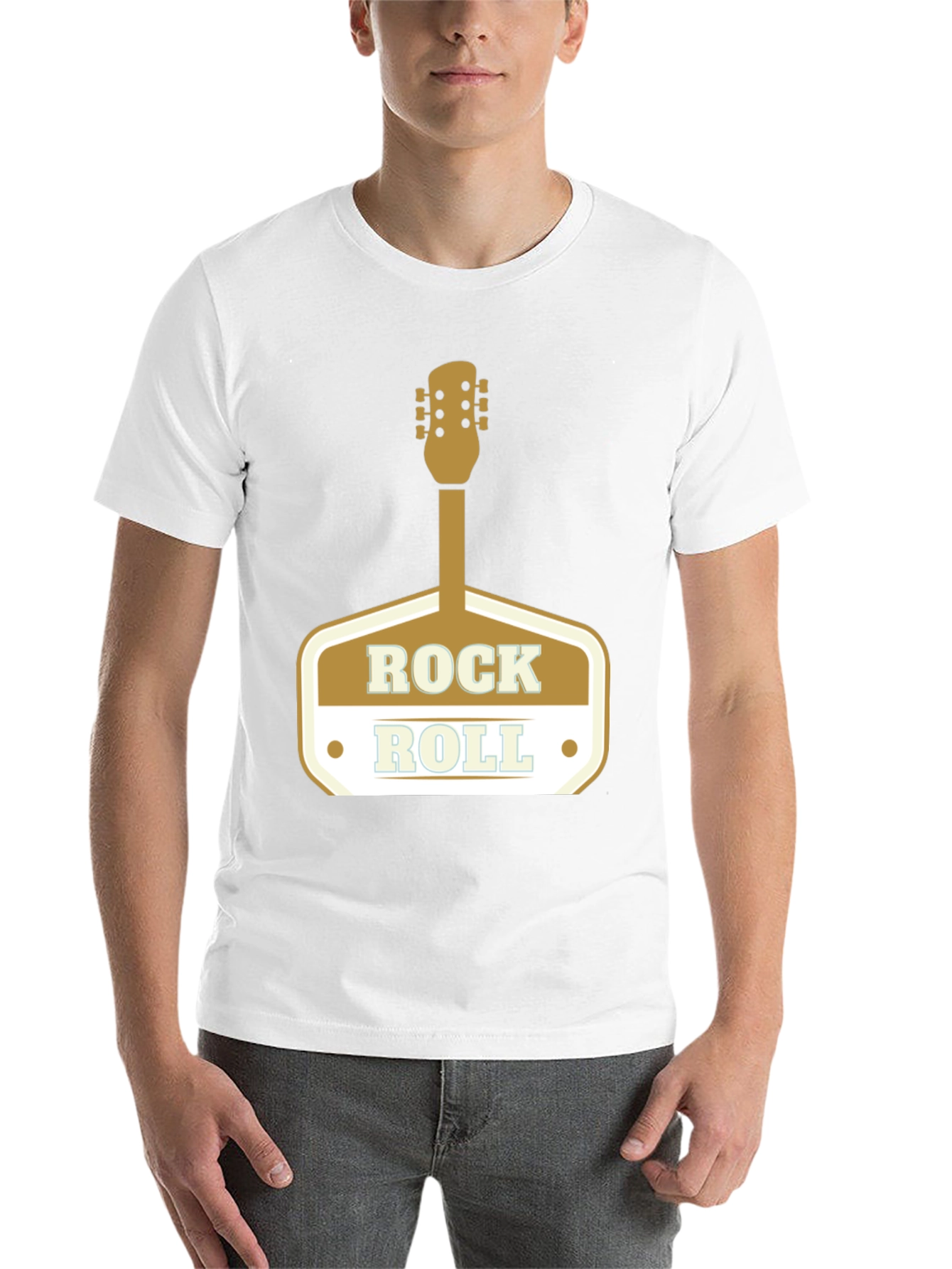 Rock and Roll Guitar T-Shirt - Classic Design - 14