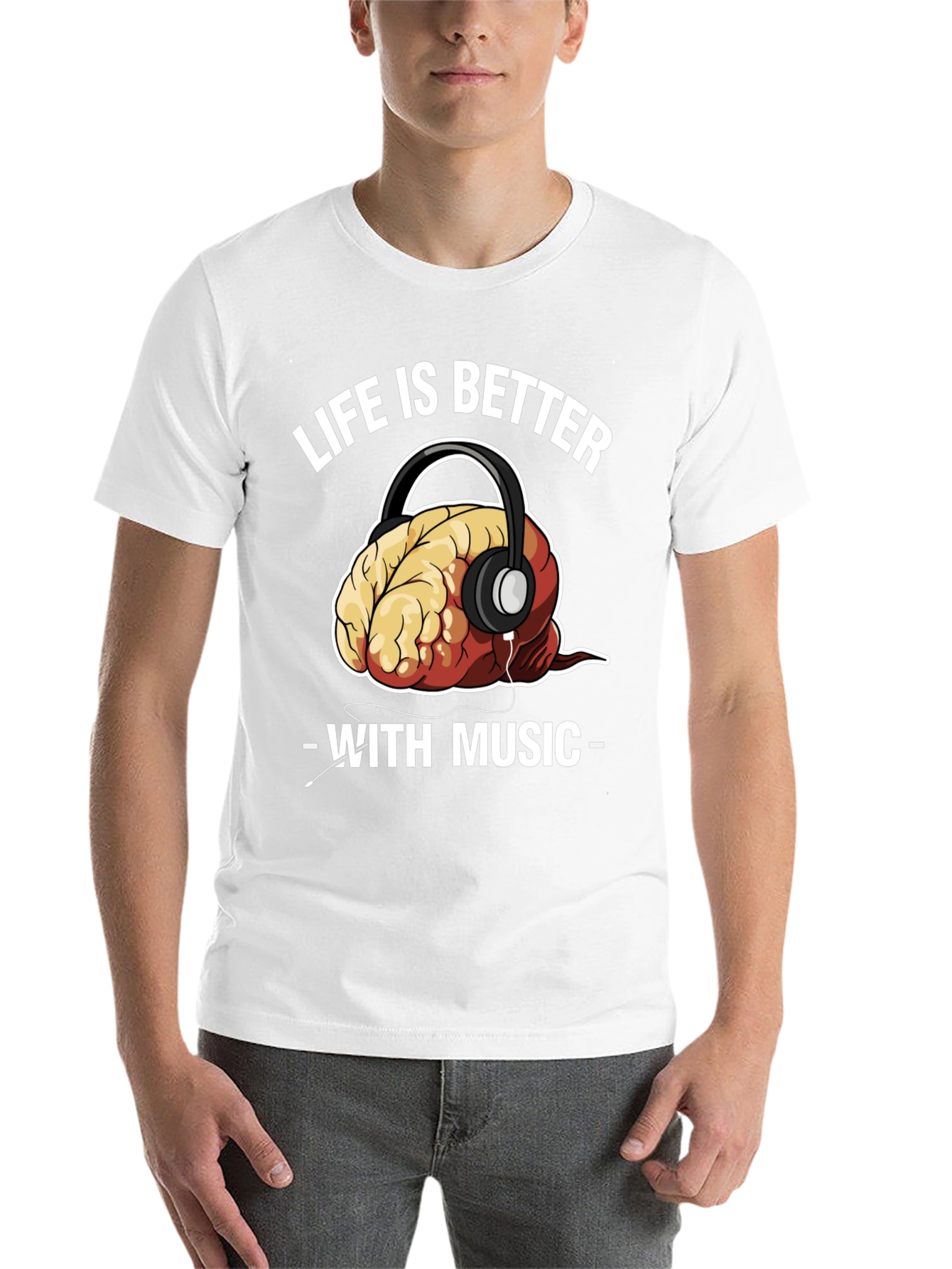 Black Life is Better with Music T-Shirt view 14