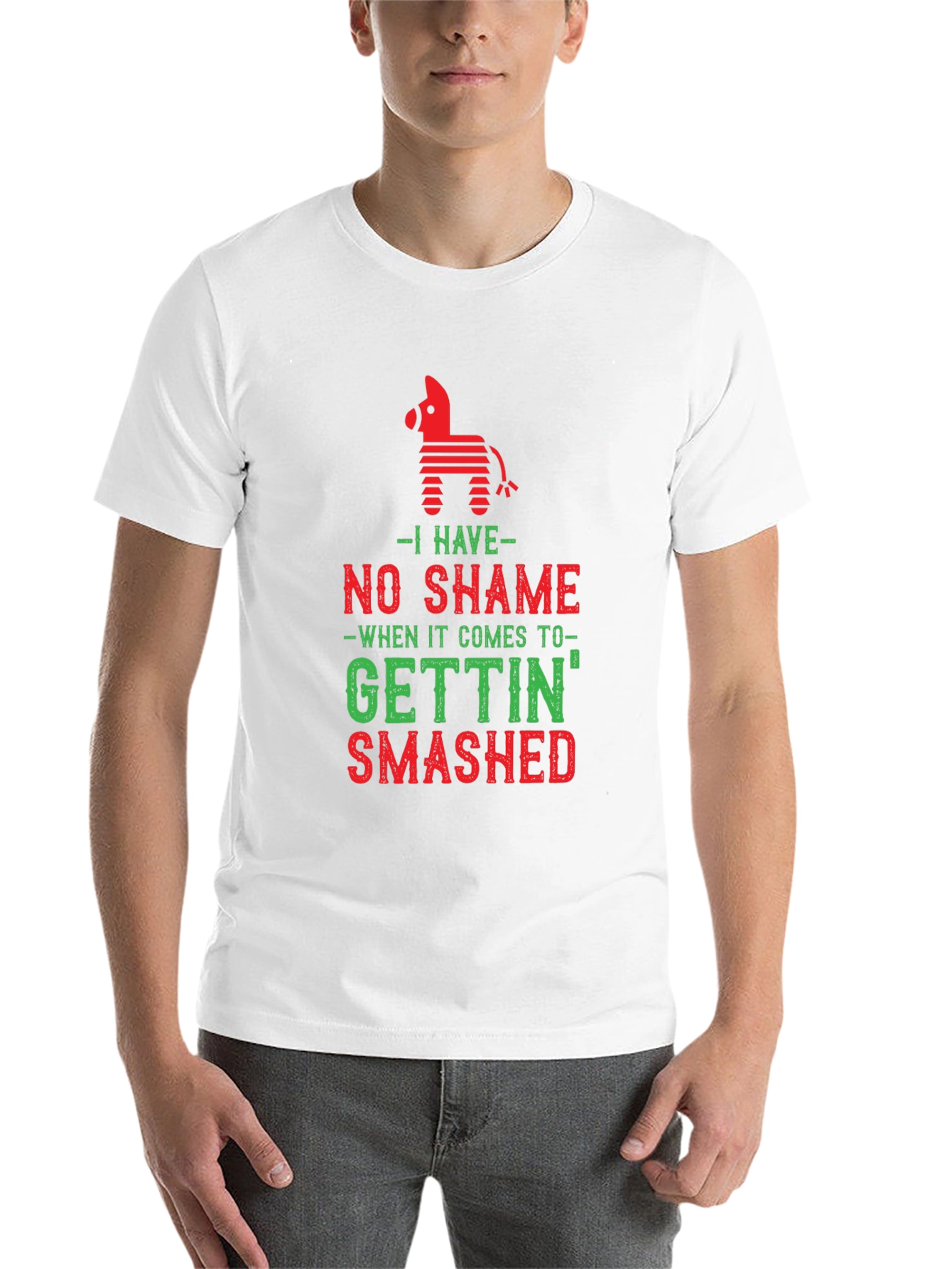 Black No Shame Piñata Graphic Tee - Party Time! view 14