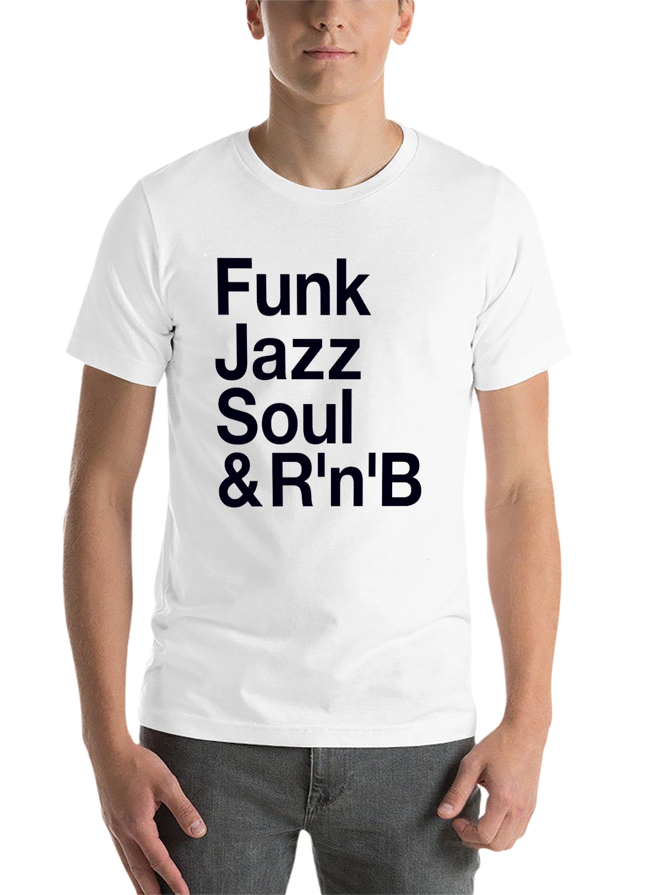 Black Funk Jazz Soul & R'n'B Black Graphic Tee view 14
