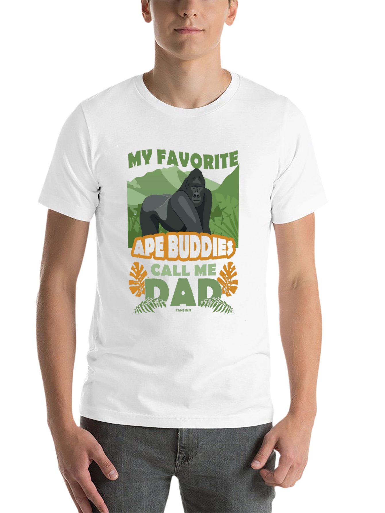 Black Ape Buddies Dad Graphic T-Shirt view 14