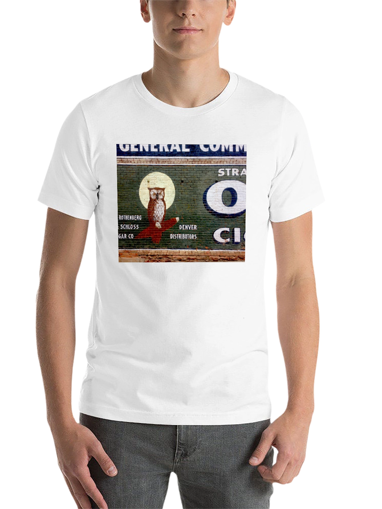 Black Owl Cigar T-Shirt - Vintage Retro Cool Tee view 14