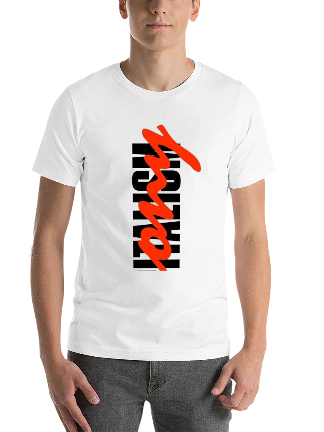 Black Urban Graphic Tee - Men's Black T-Shirt with Bold Design view 14