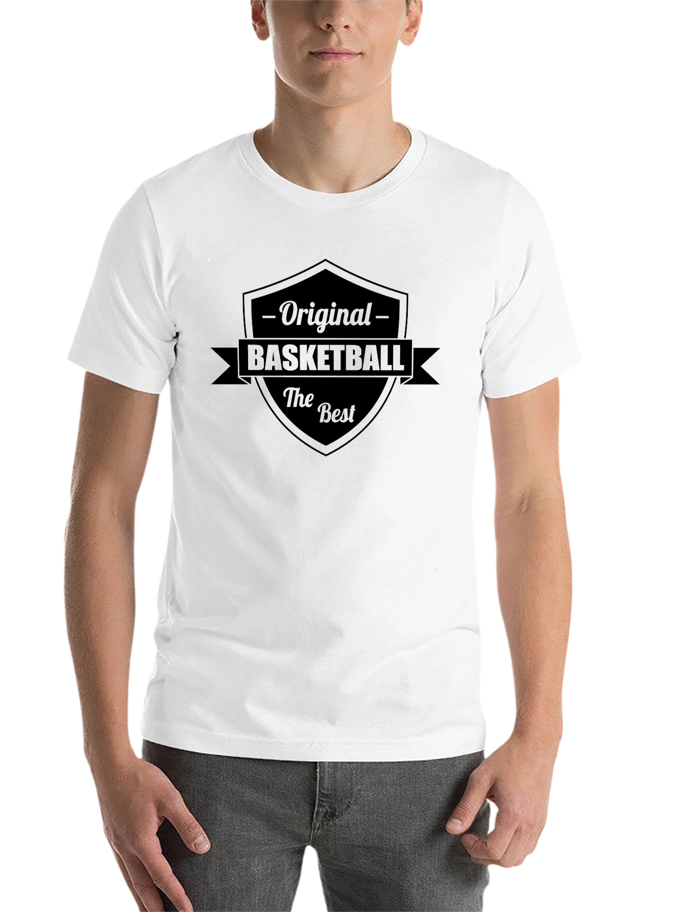 Black Original Basketball T-Shirt view 14