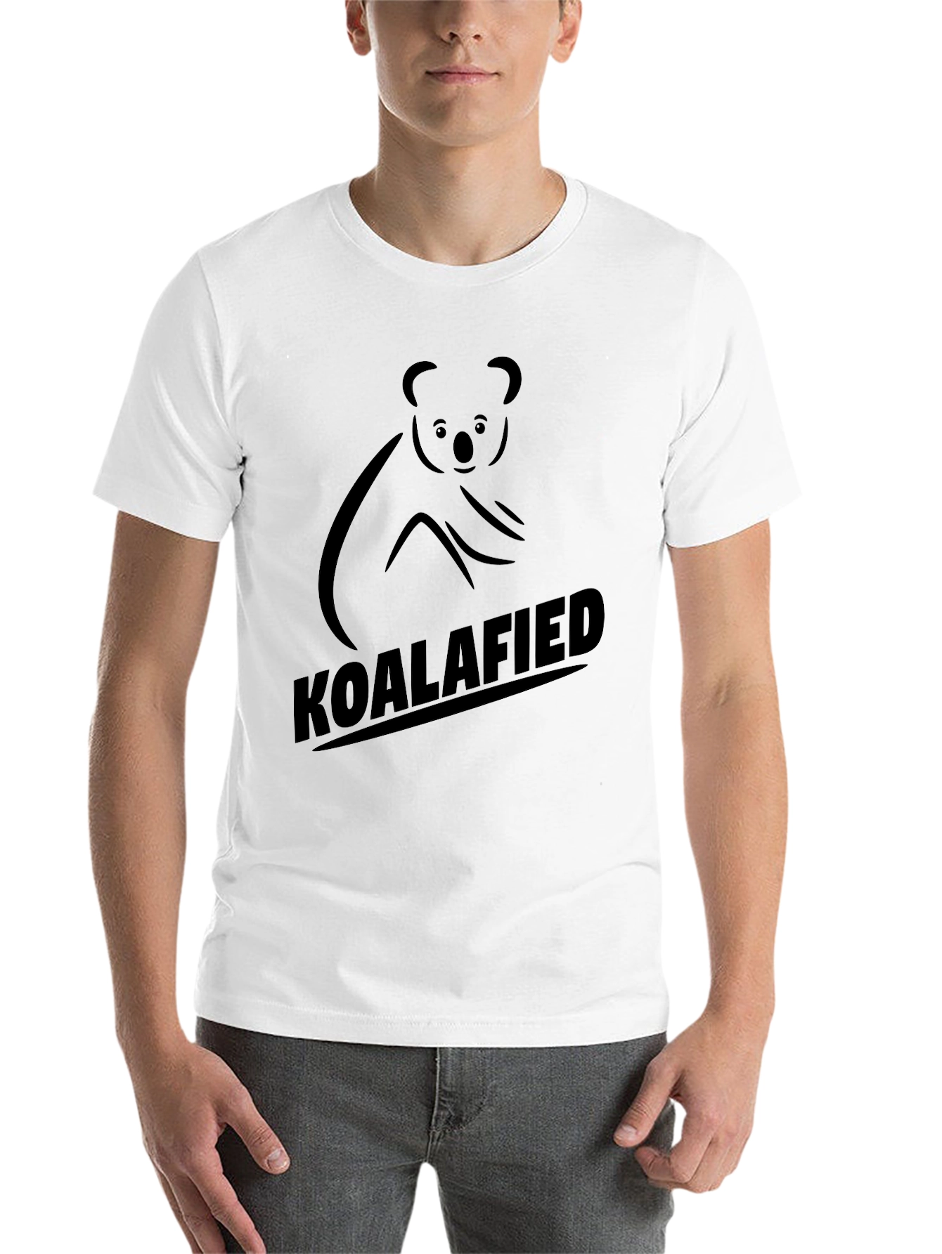 Black Koalafied Graphic Tee - Black view 14