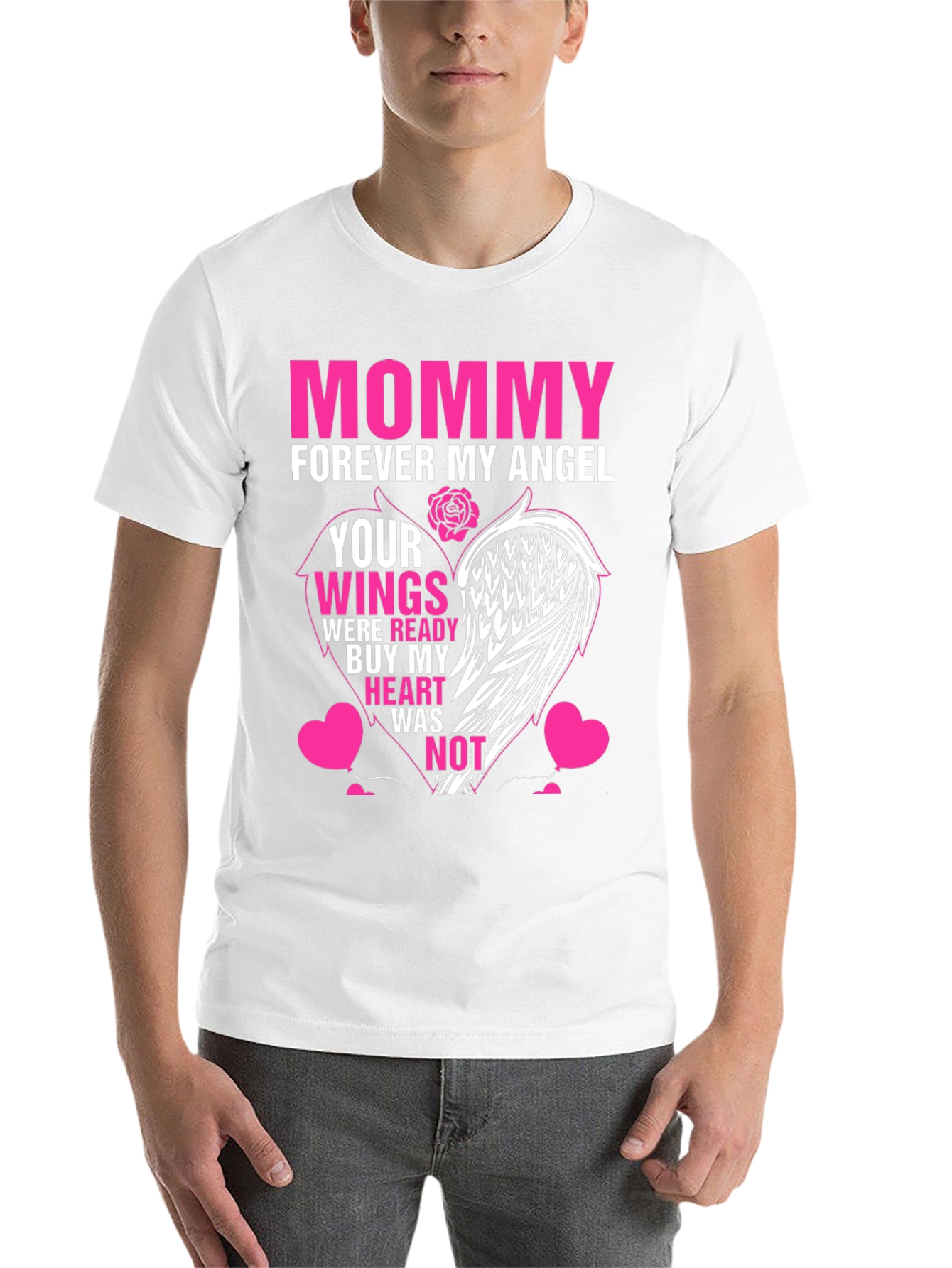 Mommy Forever My Angel T-Shirt Memorial - 14