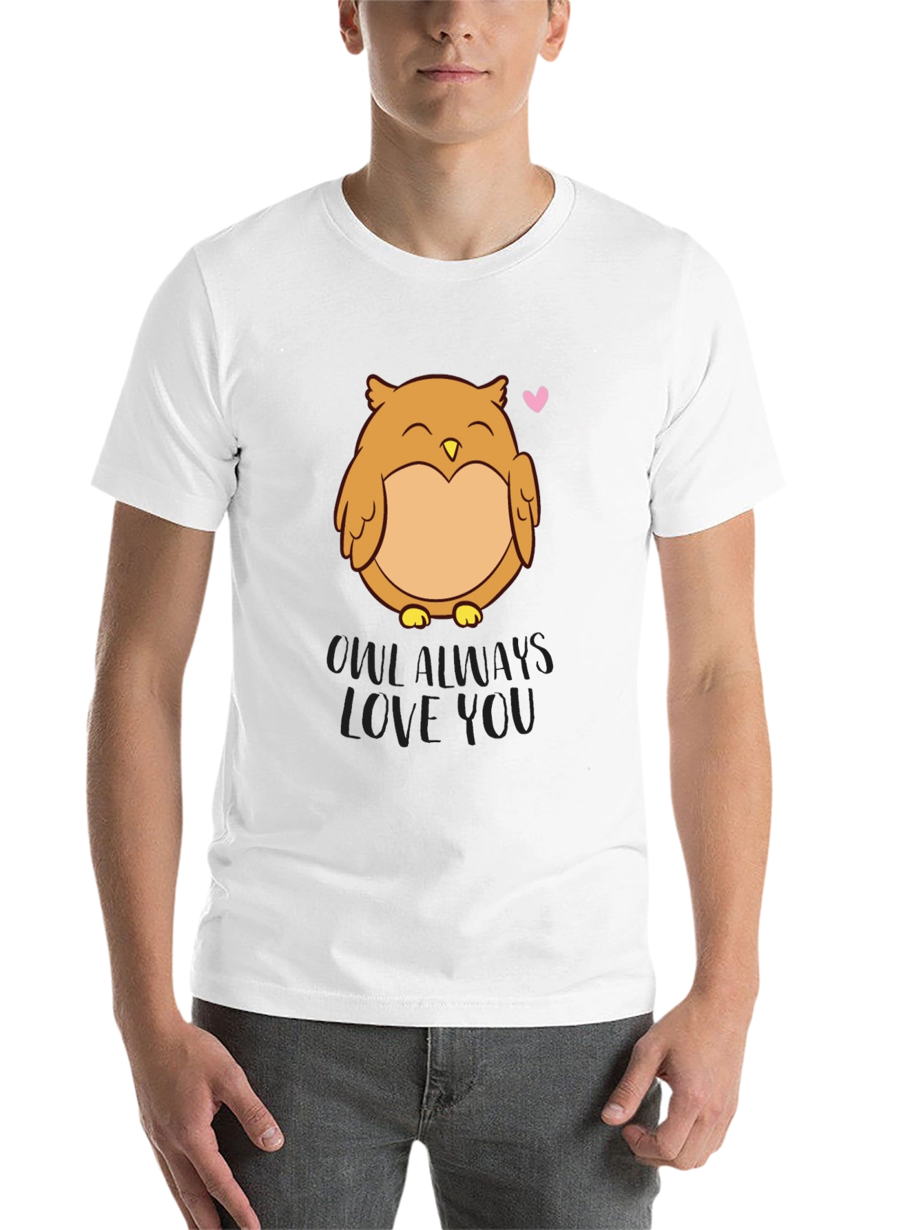 Black Owl Always Love You Black T-Shirt view 14
