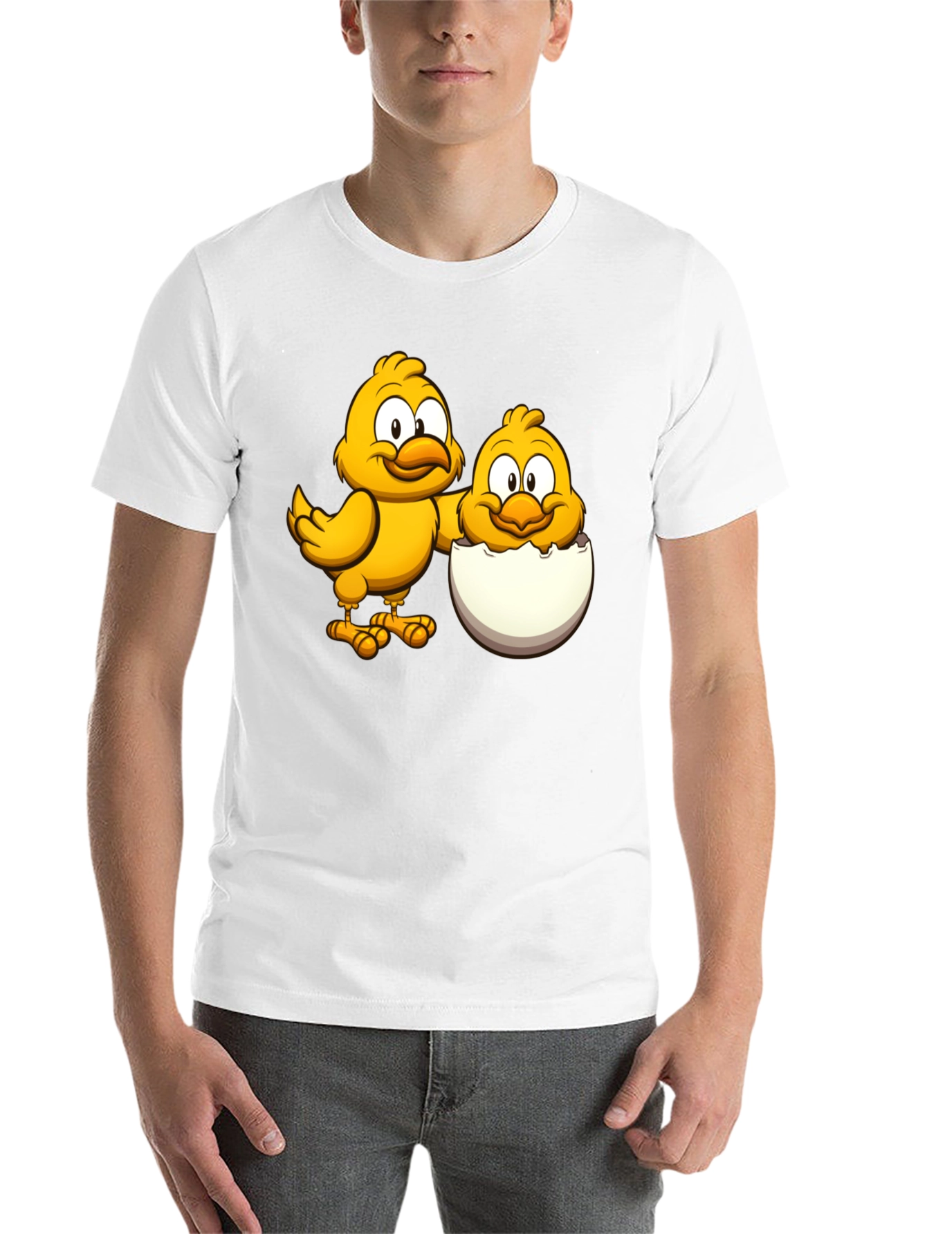 Black Cute Chick Graphic Tee view 14