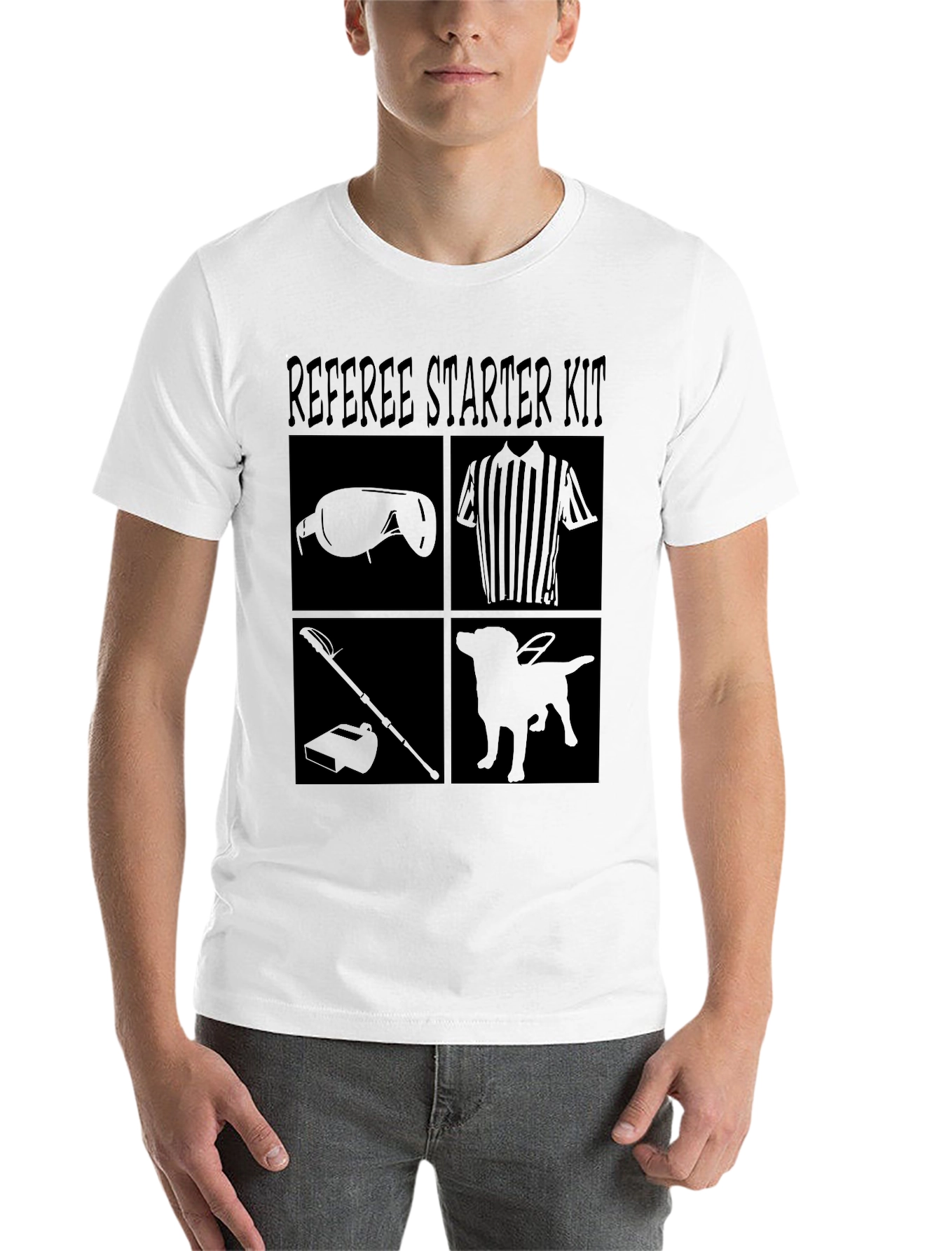Black Referee Starter Kit Black T-Shirt view 14
