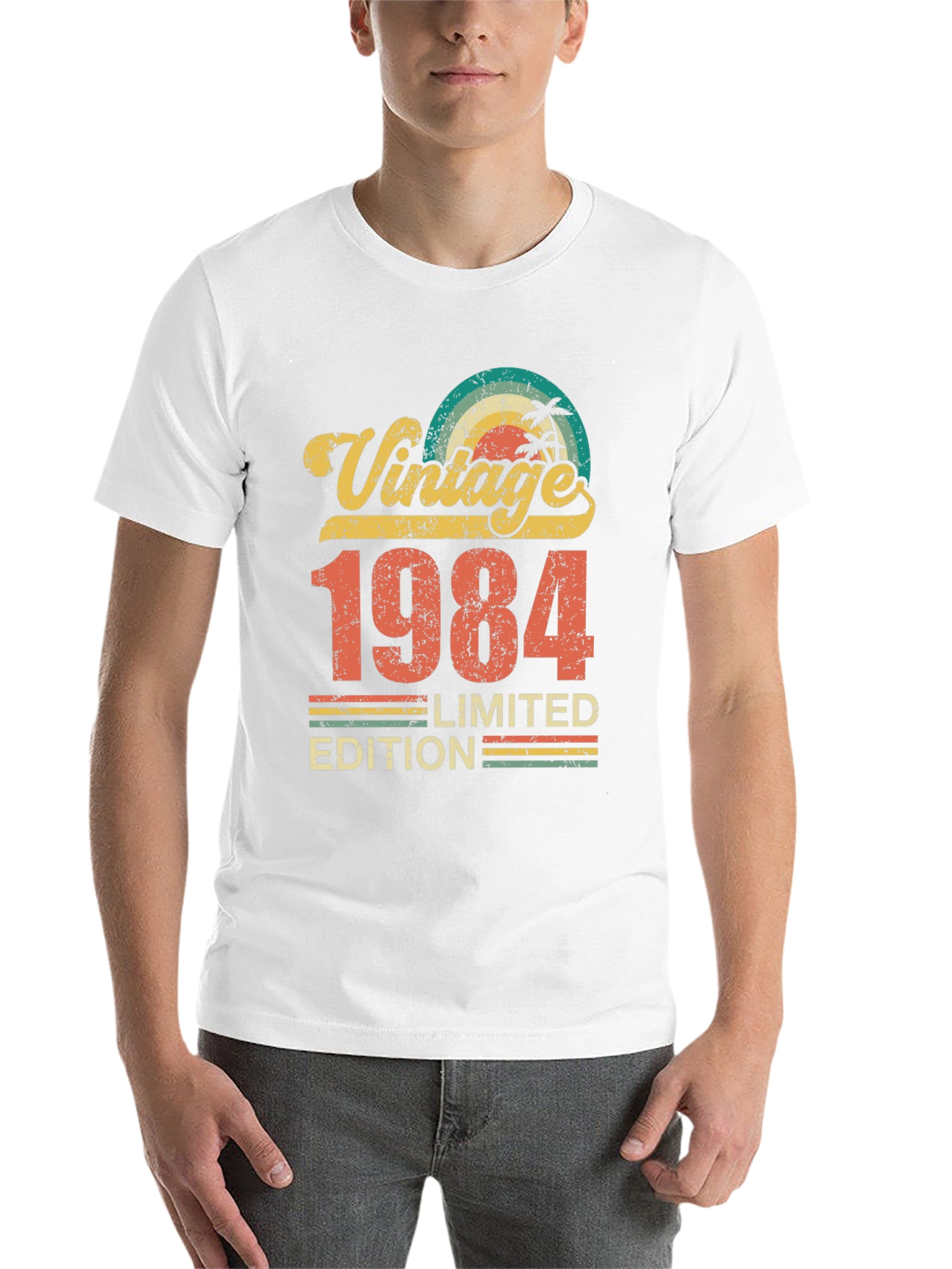 Black Vintage 1984 Limited Edition Graphic T-Shirt view 14