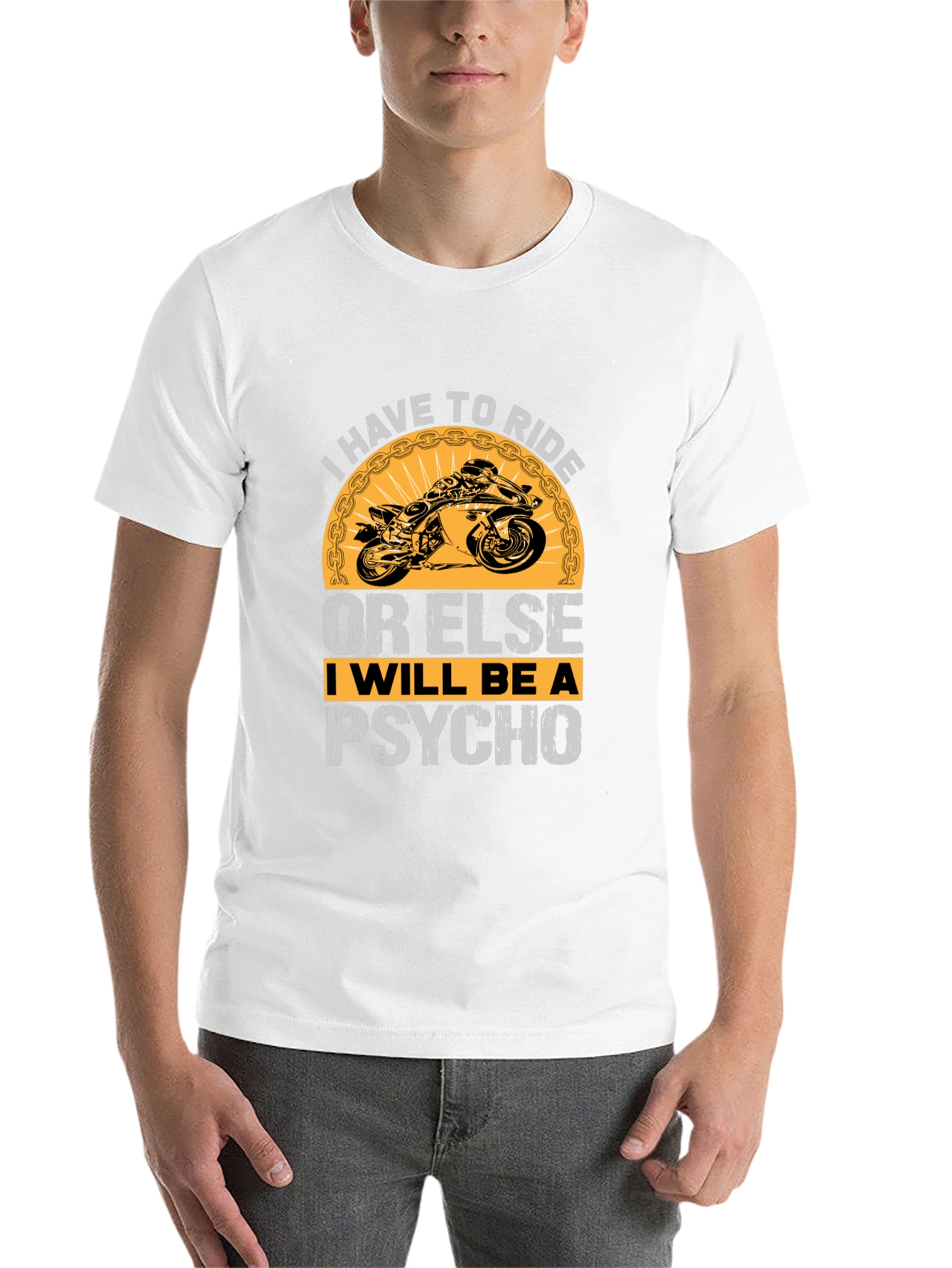 Black I Have to Ride or Else T-Shirt view 14