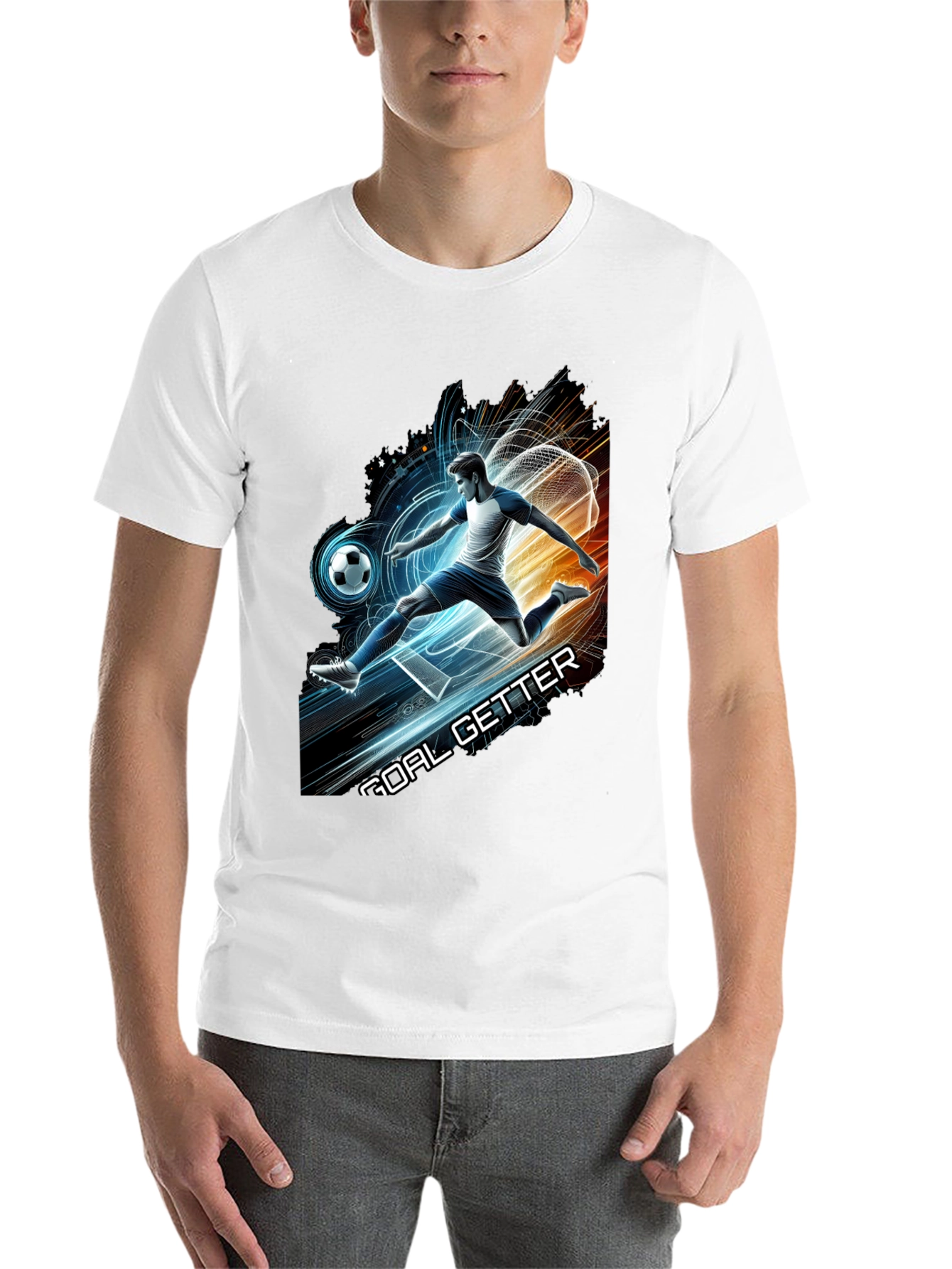 Black Goal Getter Graphic Tee view 14