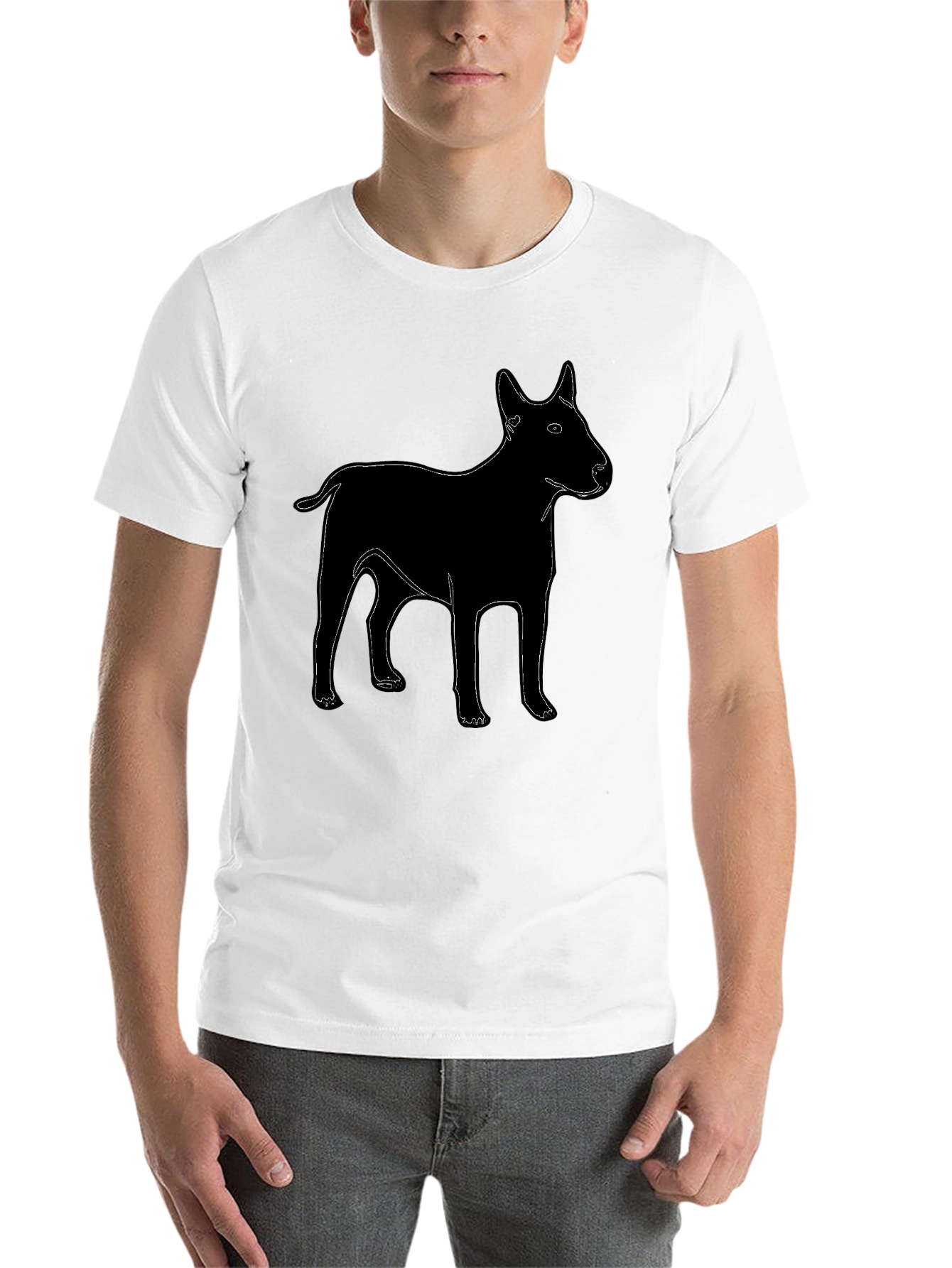 Black Dog Graphic T-Shirt - Black view 14
