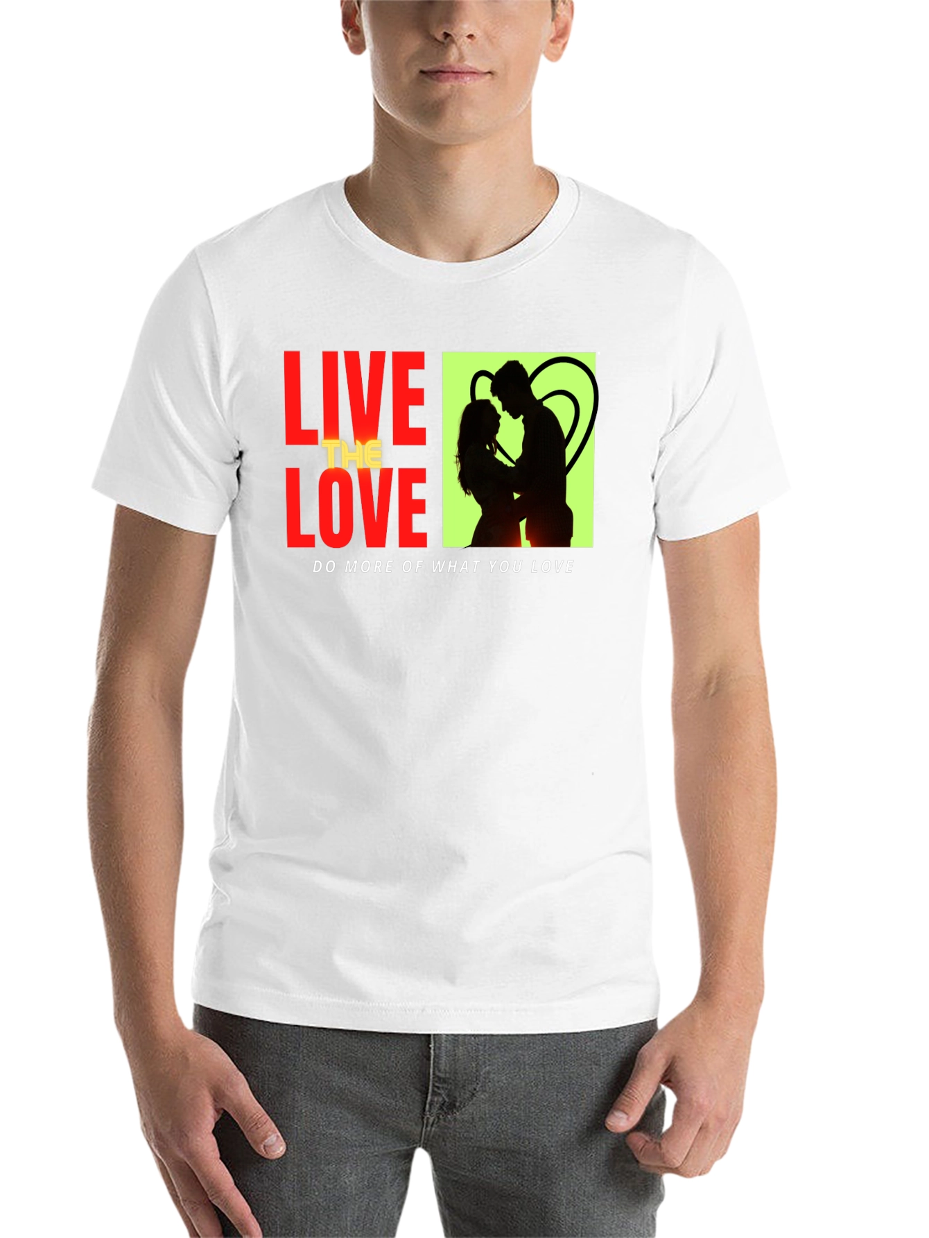 Black Live the Love Graphic Tee view 14
