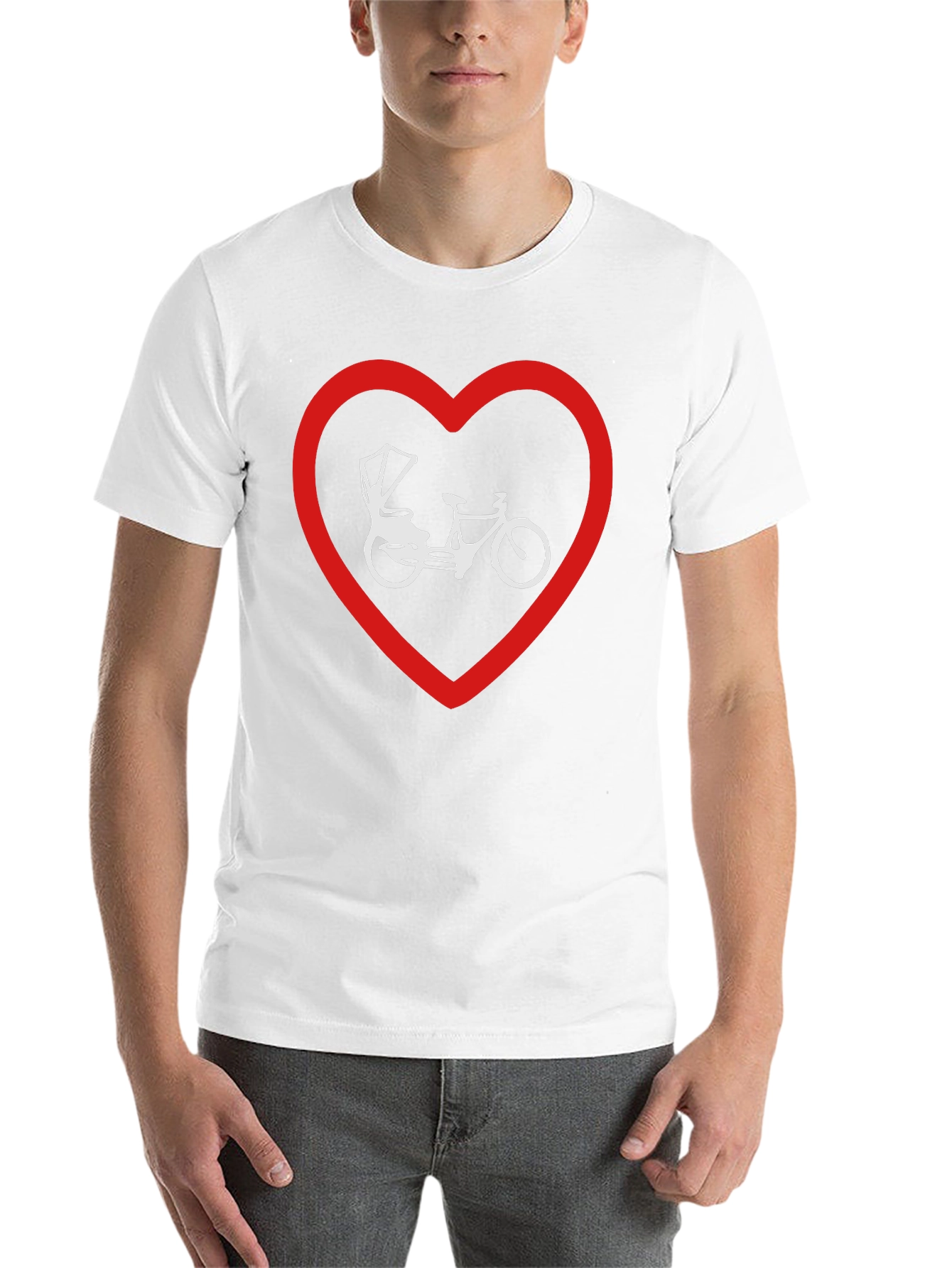 Black Heart Rickshaw Graphic Tee - Stylish Black T-Shirt view 14
