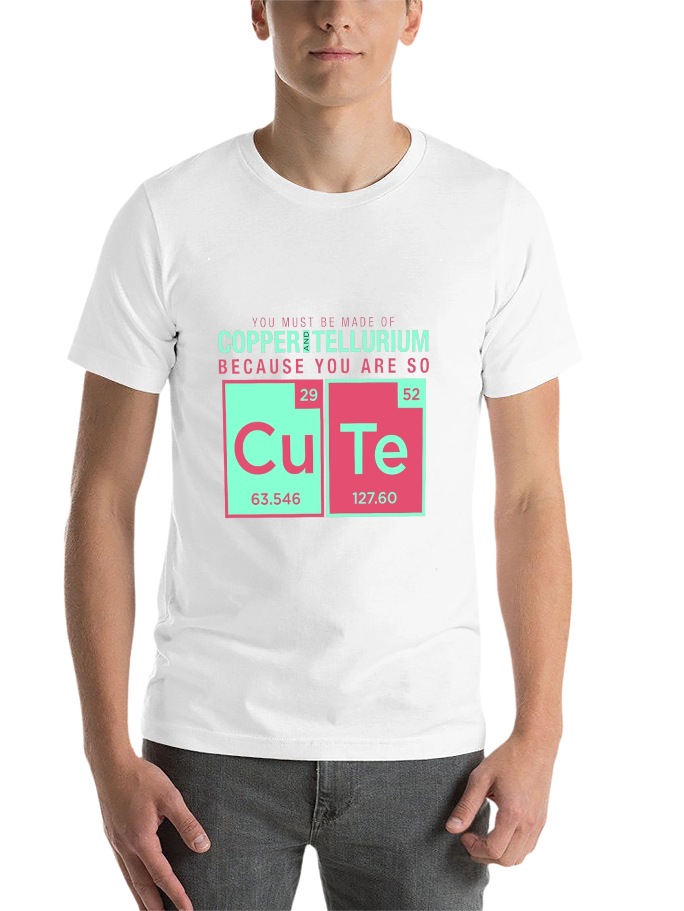 Black CuTe Chemistry T-Shirt - Funny Science Tee view 14