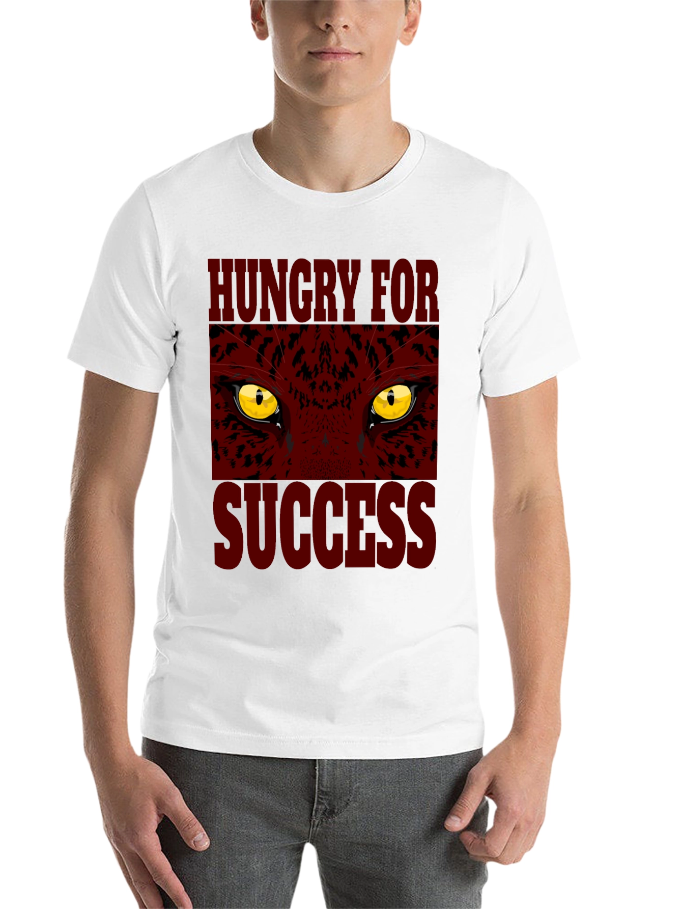 Black Hungry for Success Graphic Tee view 14